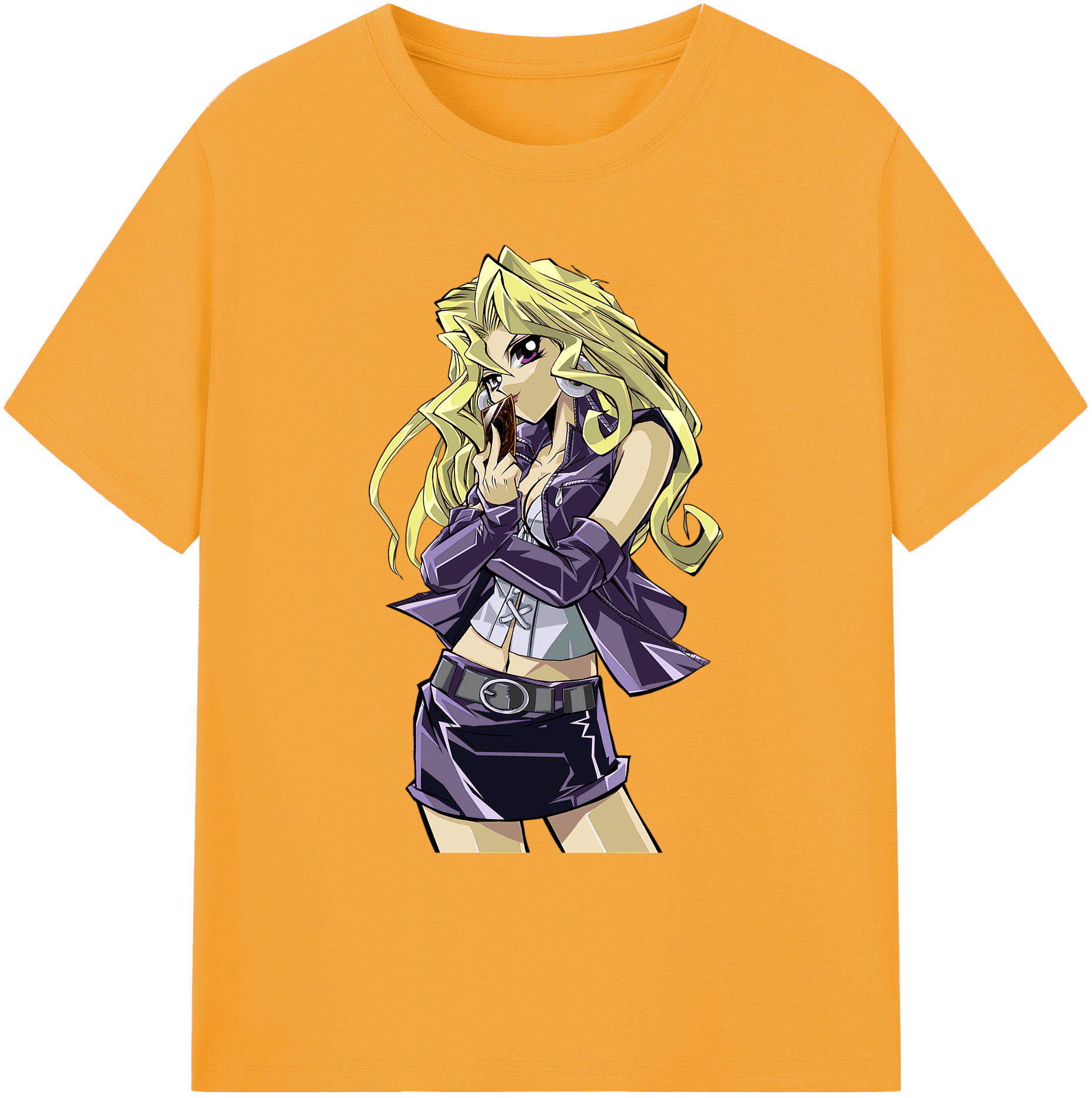（画像用） 遊☆戯☆王 Yu-Gi-Oh! 綿100％ メンズ半袖Tシャツ｜肌触りやわらか＆通気性