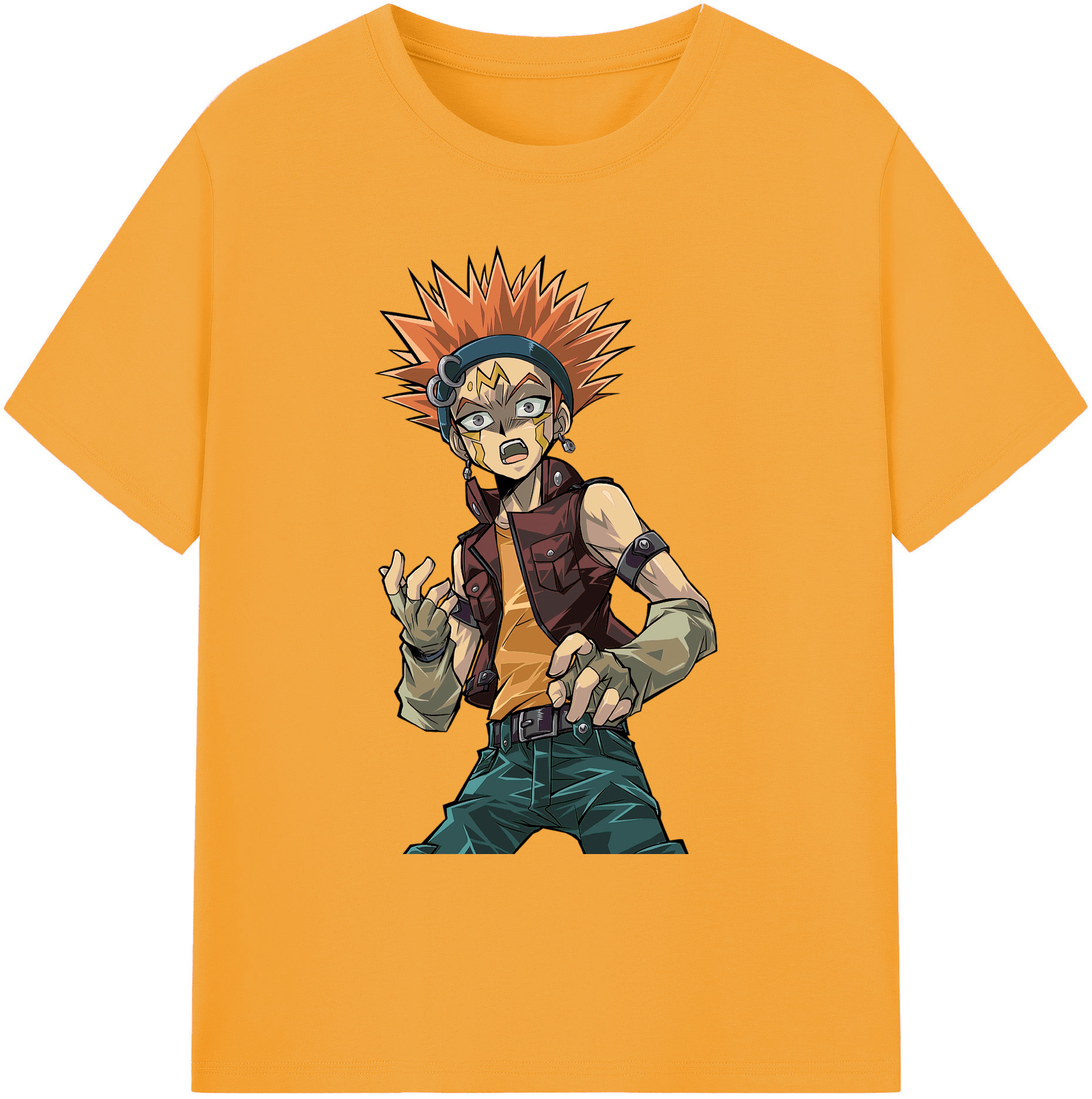 （画像用） 遊☆戯☆王 Yu-Gi-Oh! 綿100％ メンズ半袖Tシャツ｜肌触りやわらか＆通気性