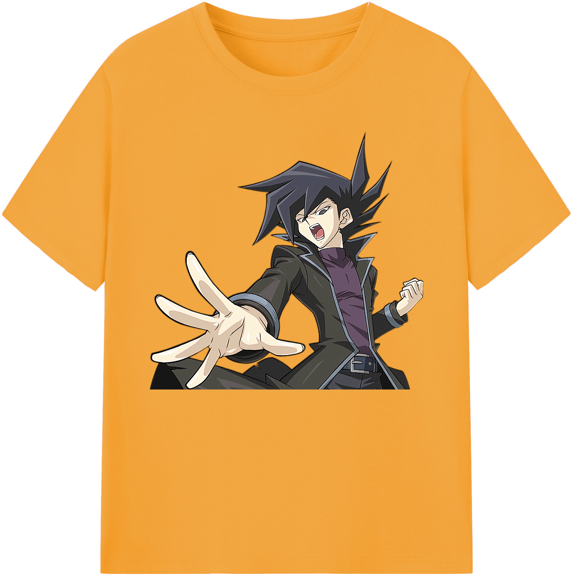 （画像用） 遊☆戯☆王 Yu-Gi-Oh! 綿100％ メンズ半袖Tシャツ｜肌触りやわらか＆通気性