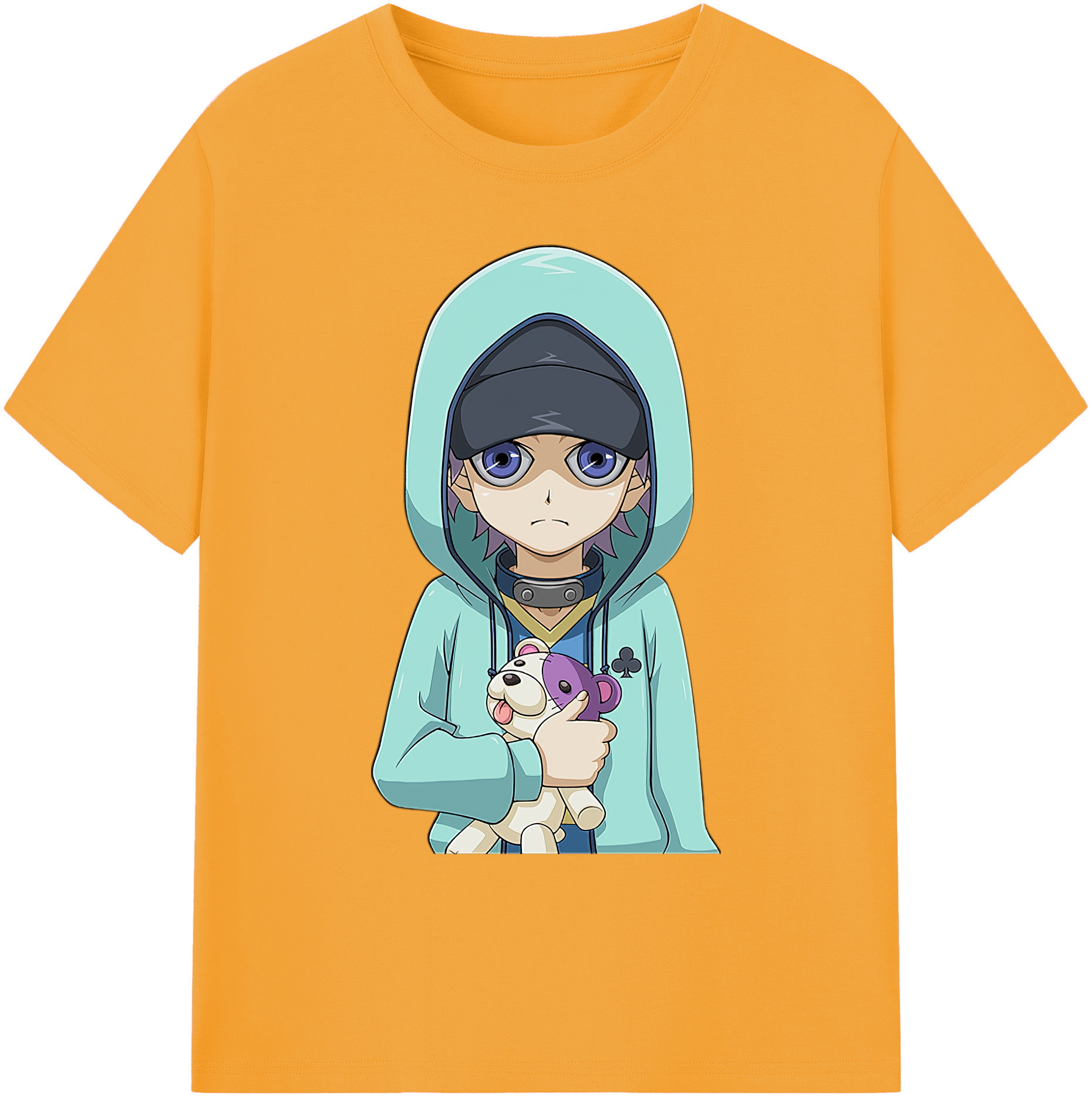 （画像用） 遊☆戯☆王 Yu-Gi-Oh! 綿100％ メンズ半袖Tシャツ｜肌触りやわらか＆通気性