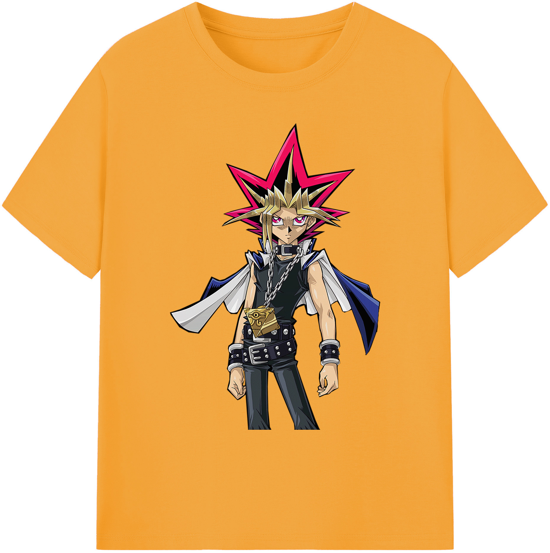 （画像用） 遊☆戯☆王 Yu-Gi-Oh! 綿100％ メンズ半袖Tシャツ｜肌触りやわらか＆通気性