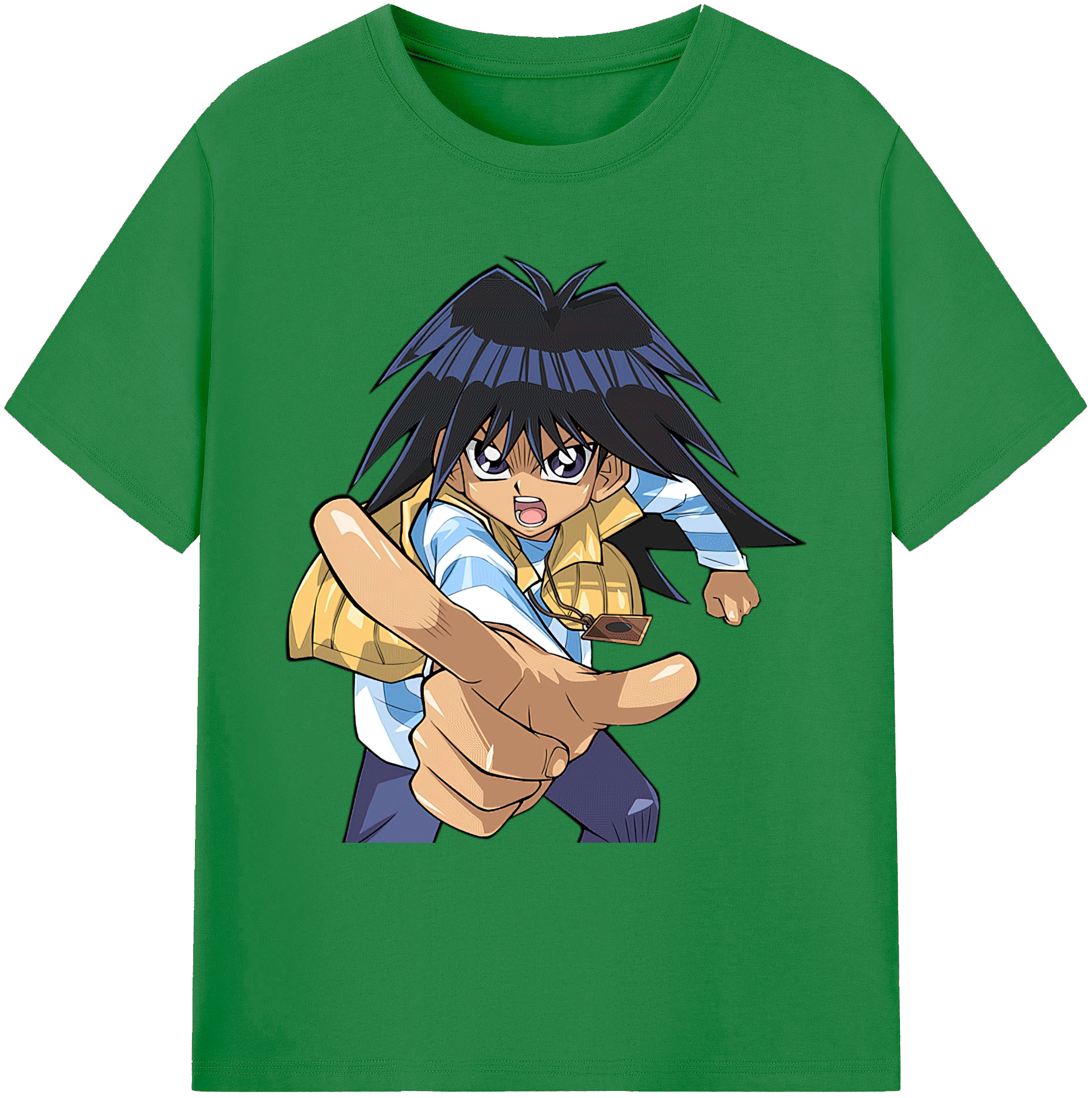 （画像用） 遊☆戯☆王 Yu-Gi-Oh! 綿100％ メンズ半袖Tシャツ｜肌触りやわらか＆通気性