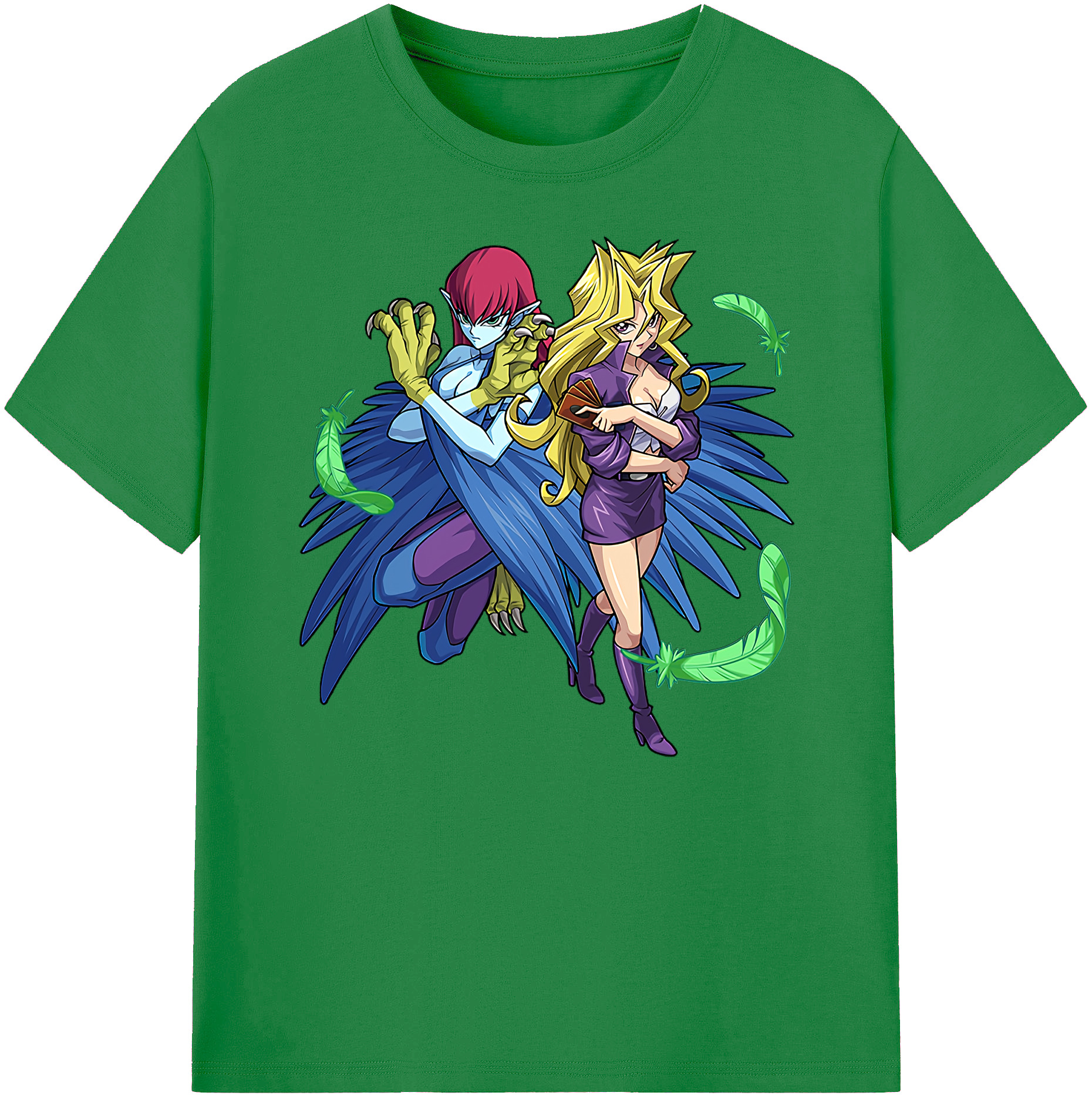 （画像用） 遊☆戯☆王 Yu-Gi-Oh! 綿100％ メンズ半袖Tシャツ｜肌触りやわらか＆通気性