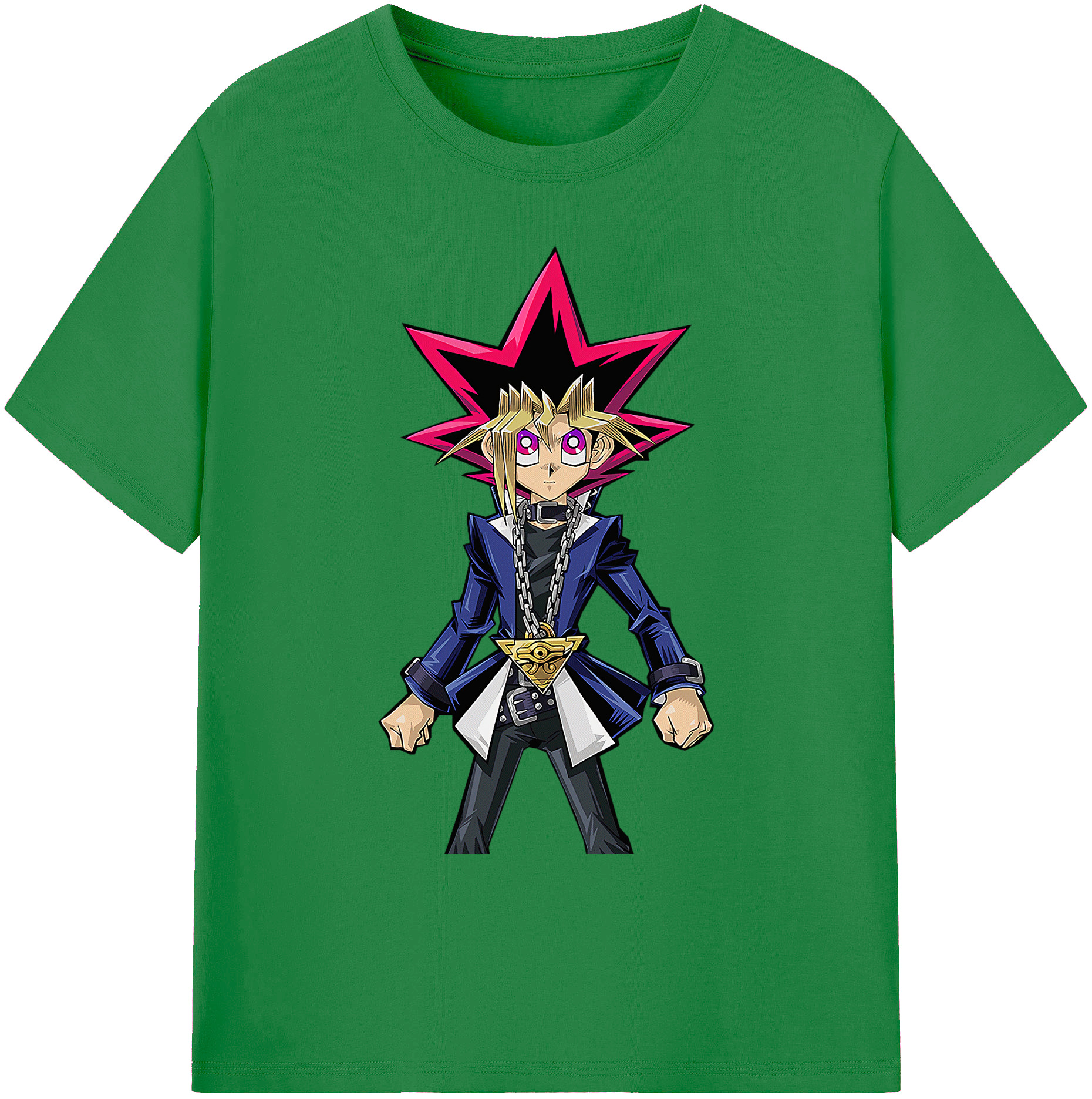 （画像用） 遊☆戯☆王 Yu-Gi-Oh! 綿100％ メンズ半袖Tシャツ｜肌触りやわらか＆通気性