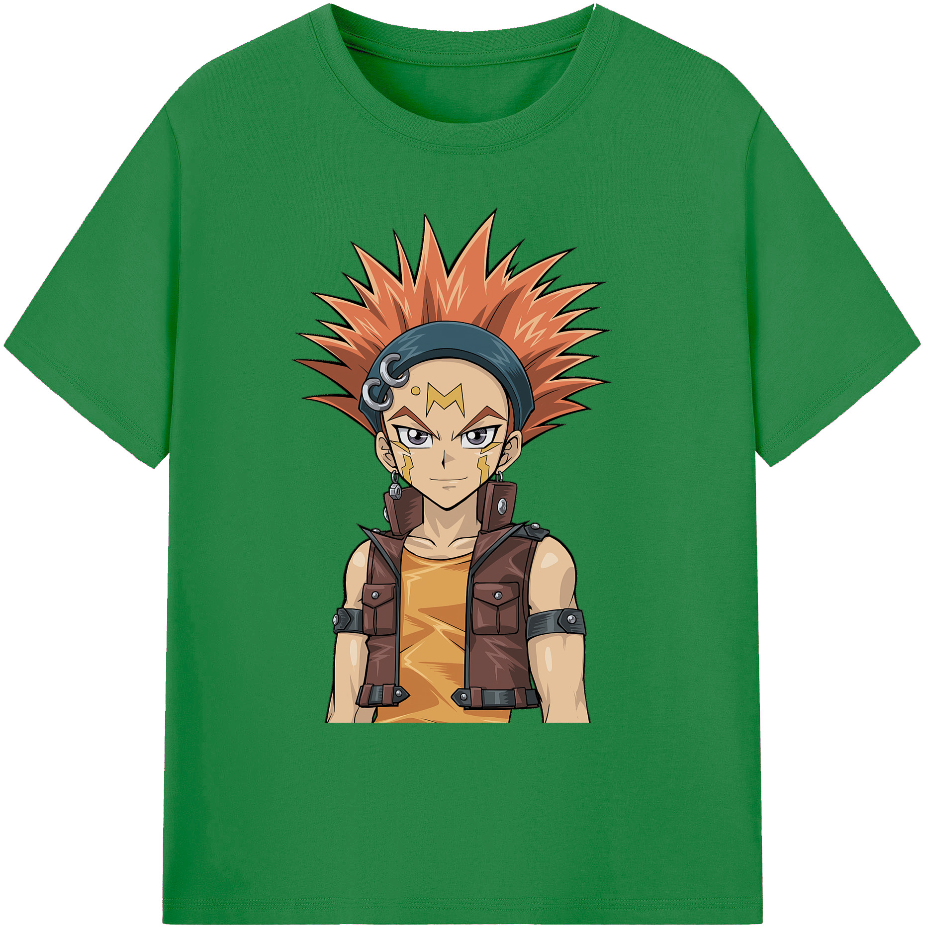 遊☆戯☆王 Yu-Gi-Oh! 綿100％ メンズ半袖Tシャツ｜肌触りやわらか＆通気性