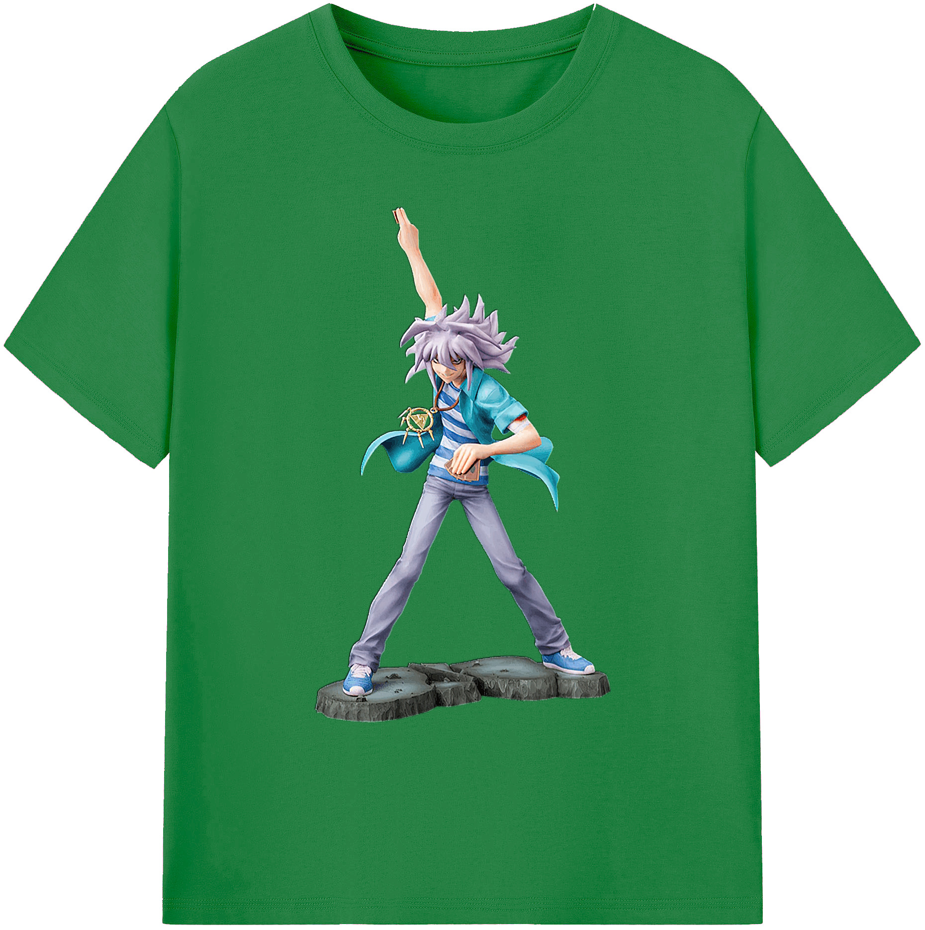 （画像用） 遊☆戯☆王 Yu-Gi-Oh! 綿100％ メンズ半袖Tシャツ｜肌触りやわらか＆通気性