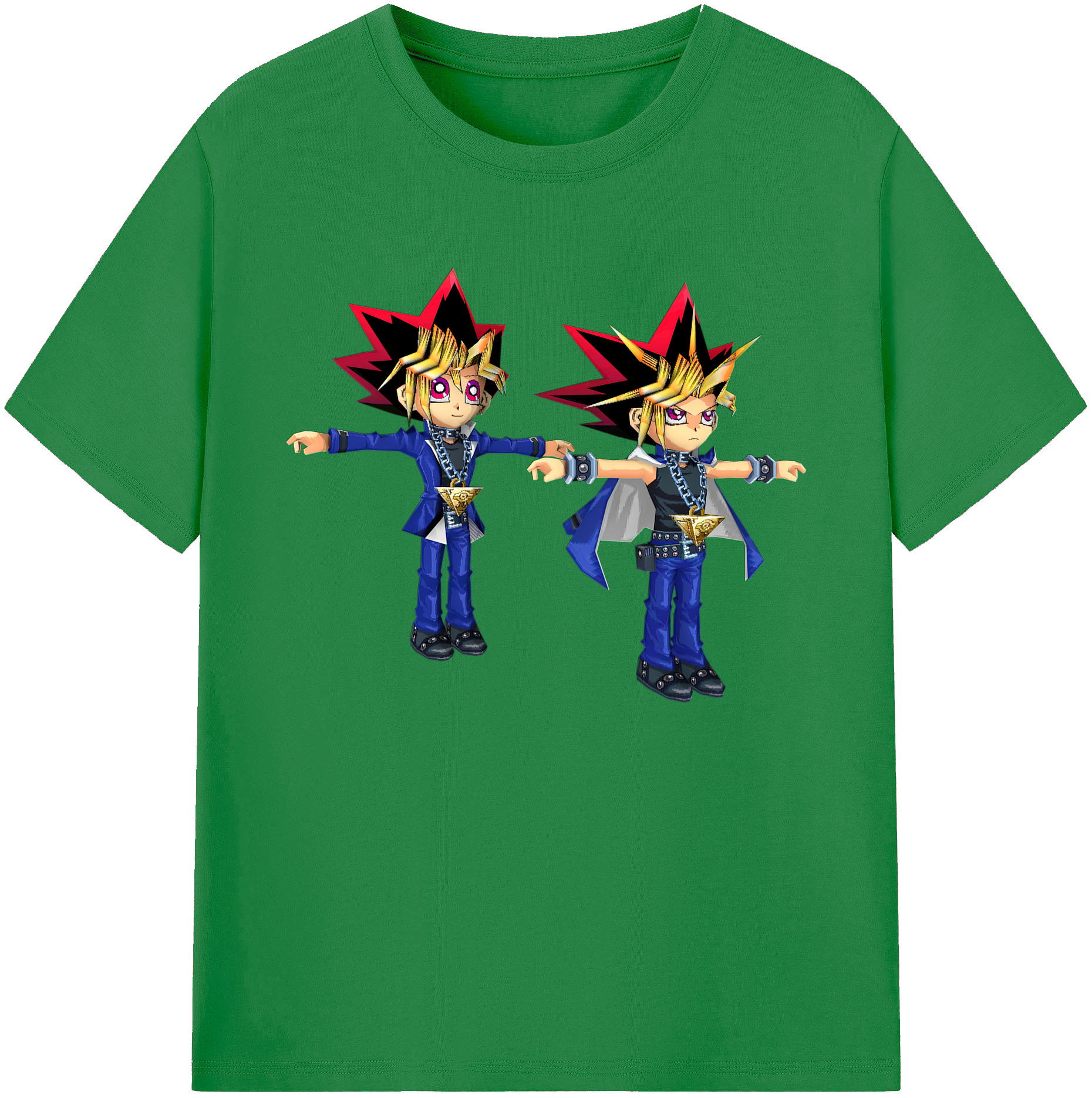 （画像用） 遊☆戯☆王 Yu-Gi-Oh! 綿100％ メンズ半袖Tシャツ｜肌触りやわらか＆通気性
