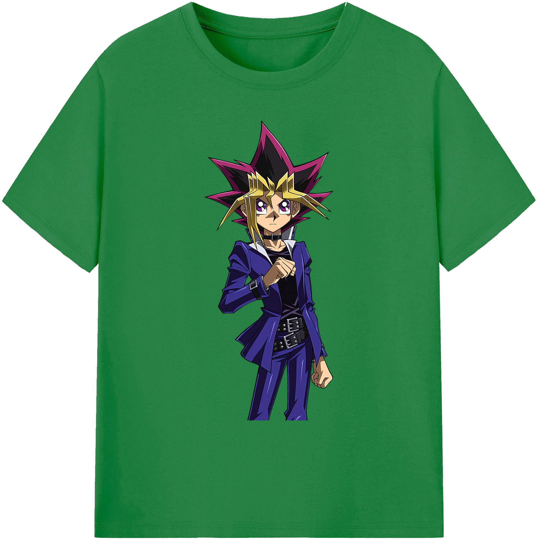 （画像用） 遊☆戯☆王 Yu-Gi-Oh! 綿100％ メンズ半袖Tシャツ｜肌触りやわらか＆通気性