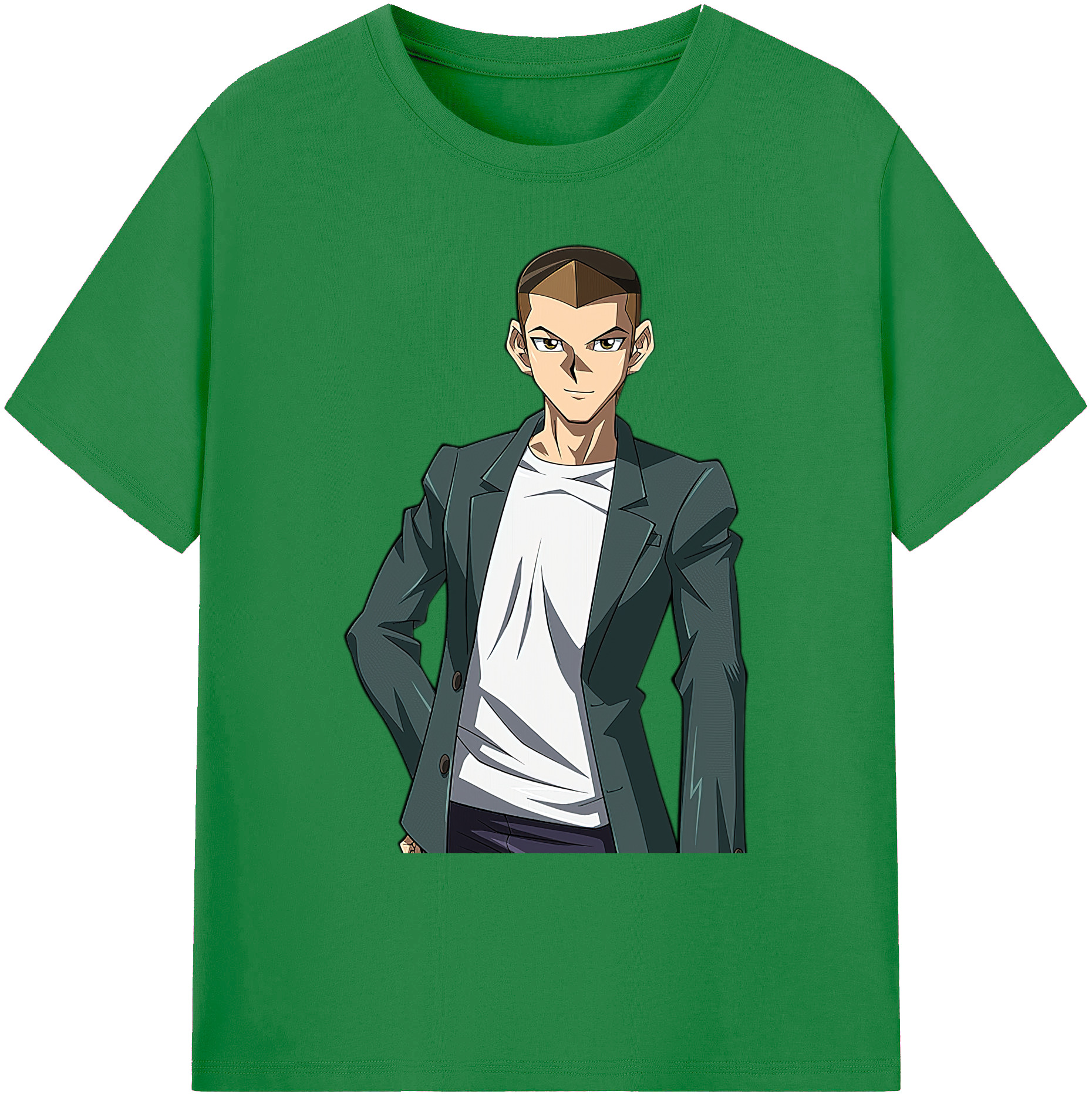 （画像用） 遊☆戯☆王 Yu-Gi-Oh! 綿100％ メンズ半袖Tシャツ｜肌触りやわらか＆通気性