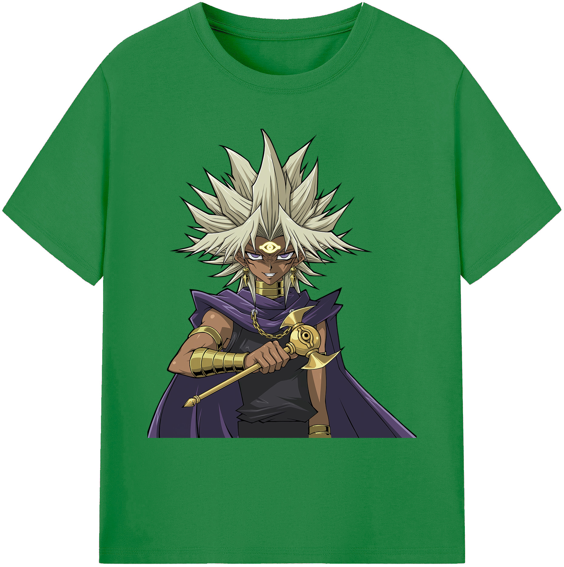 （画像用） 遊☆戯☆王 Yu-Gi-Oh! 綿100％ メンズ半袖Tシャツ｜肌触りやわらか＆通気性
