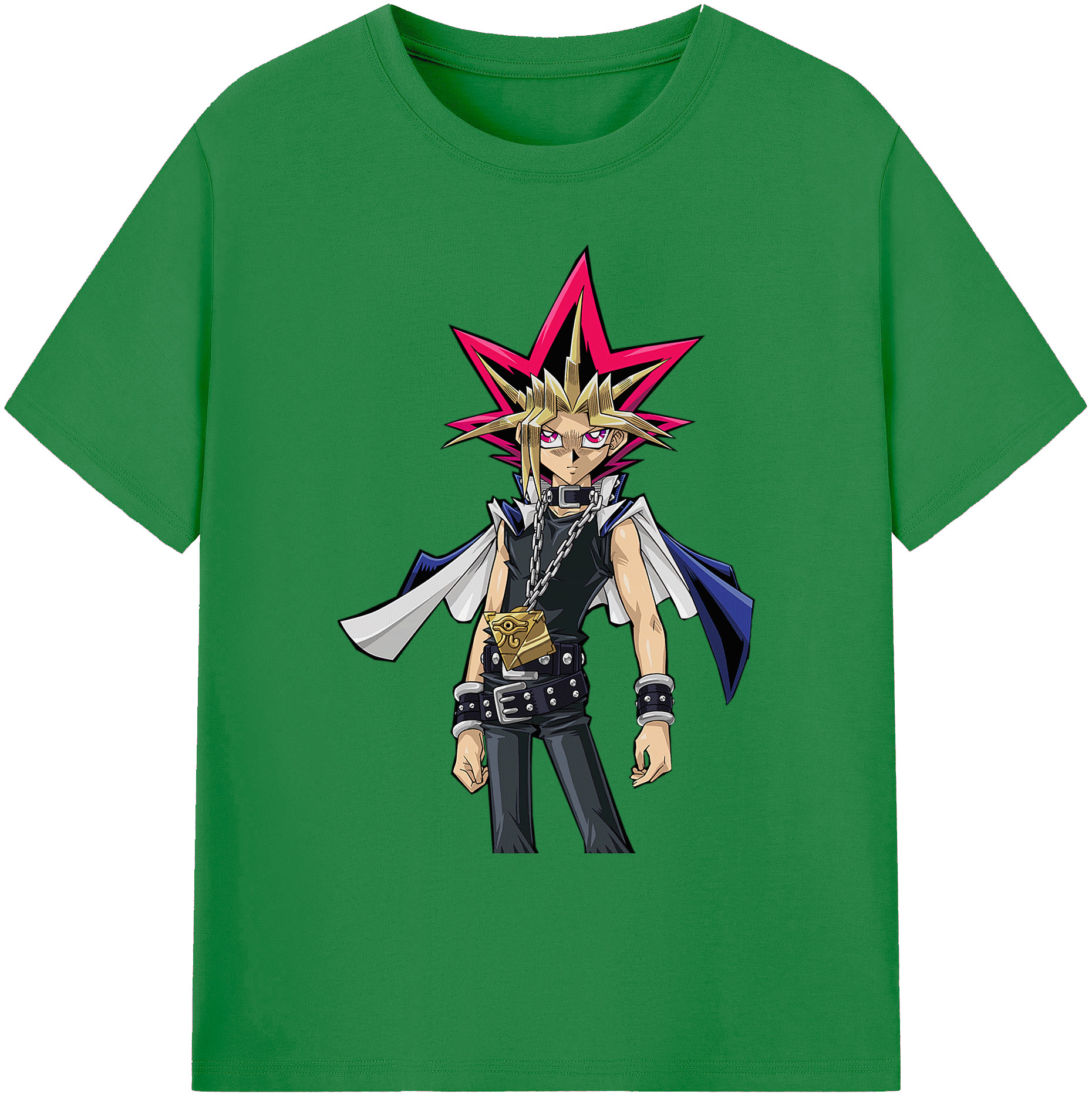（画像用） 遊☆戯☆王 Yu-Gi-Oh! 綿100％ メンズ半袖Tシャツ｜肌触りやわらか＆通気性