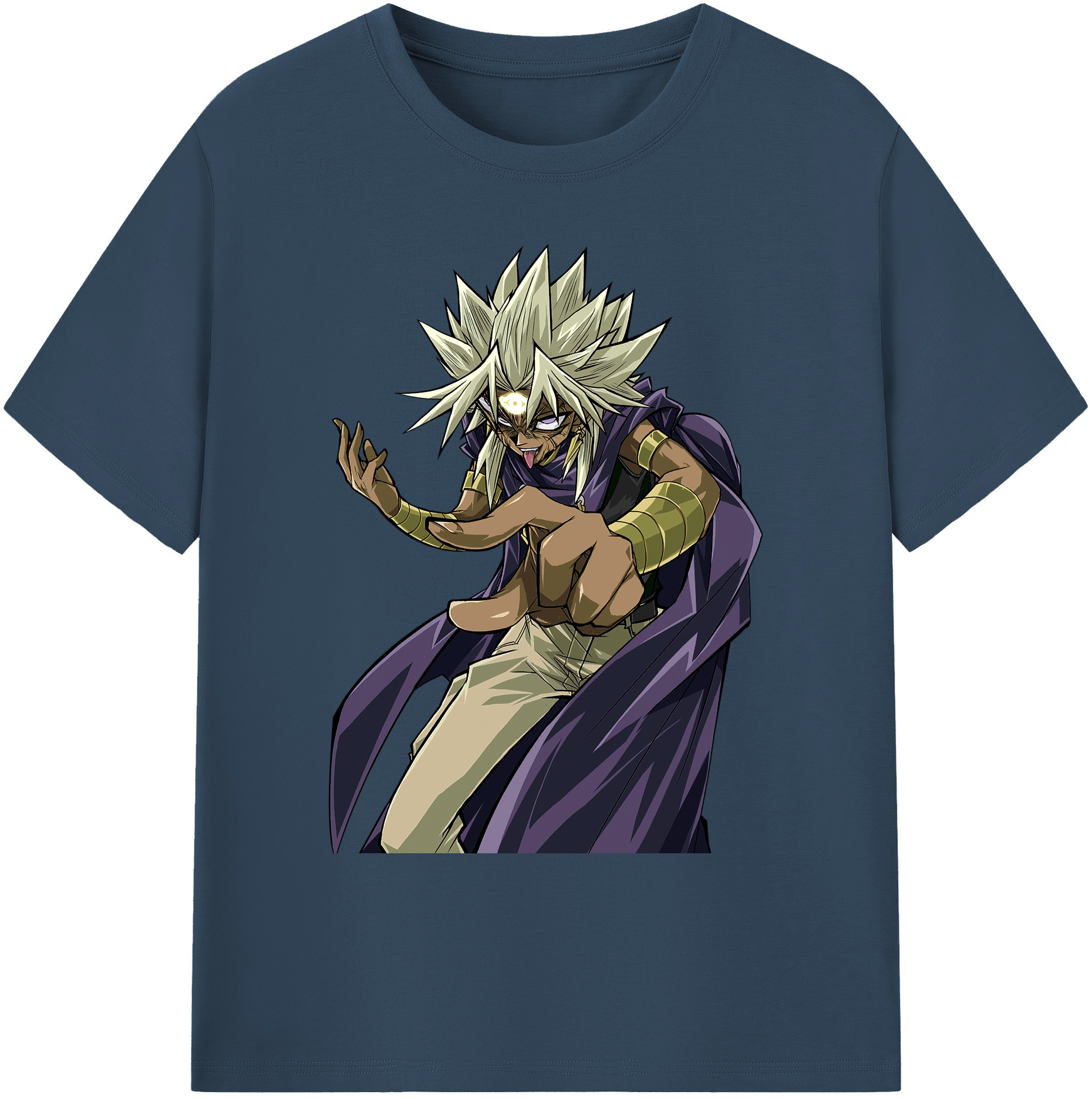（画像用） 遊☆戯☆王 Yu-Gi-Oh! 綿100％ メンズ半袖Tシャツ｜肌触りやわらか＆通気性