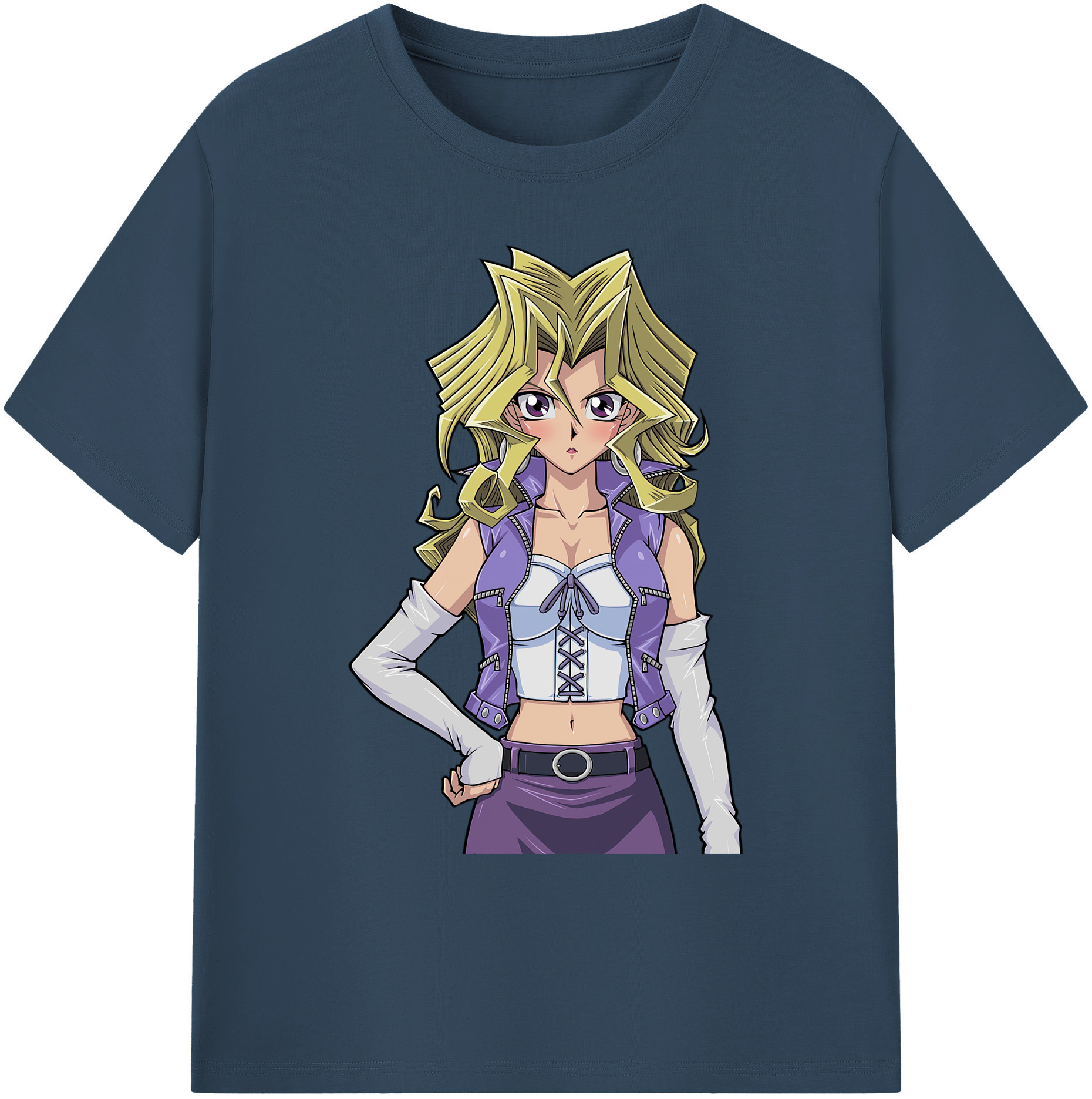 （画像用） 遊☆戯☆王 Yu-Gi-Oh! 綿100％ メンズ半袖Tシャツ｜肌触りやわらか＆通気性