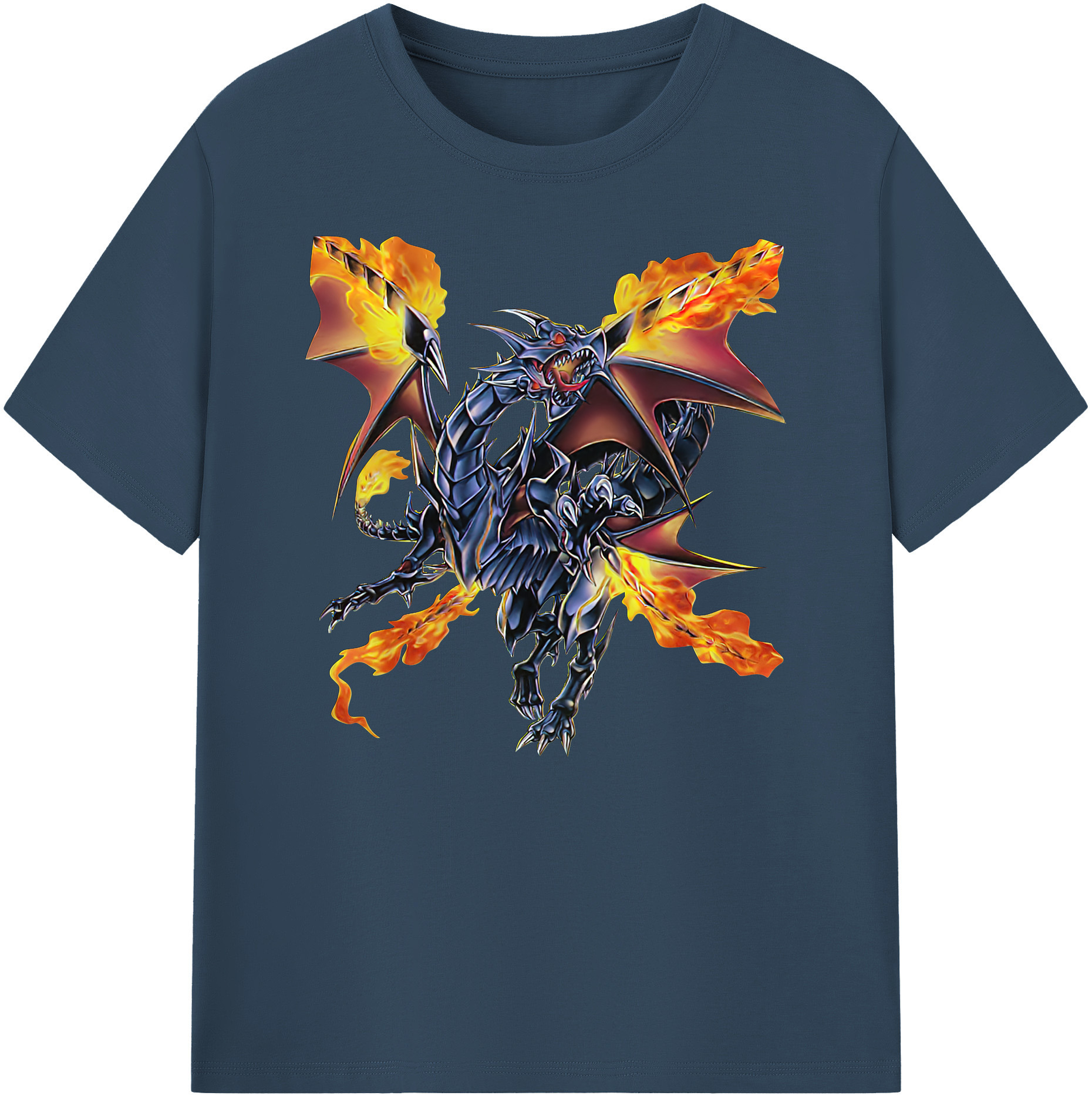 （画像用） 遊☆戯☆王 Yu-Gi-Oh! 綿100％ メンズ半袖Tシャツ｜肌触りやわらか＆通気性