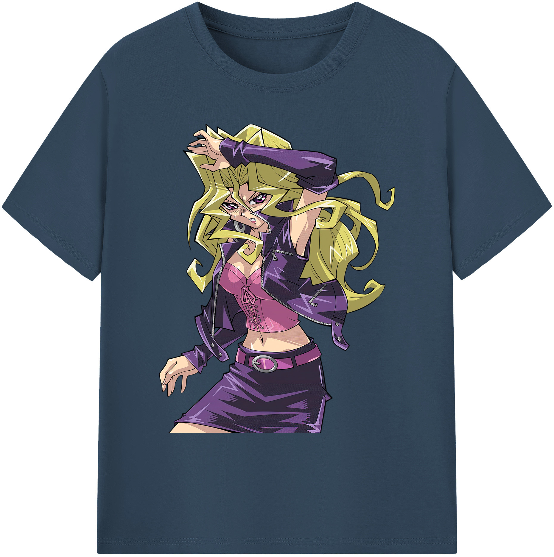 （画像用） 遊☆戯☆王 Yu-Gi-Oh! 綿100％ メンズ半袖Tシャツ｜肌触りやわらか＆通気性