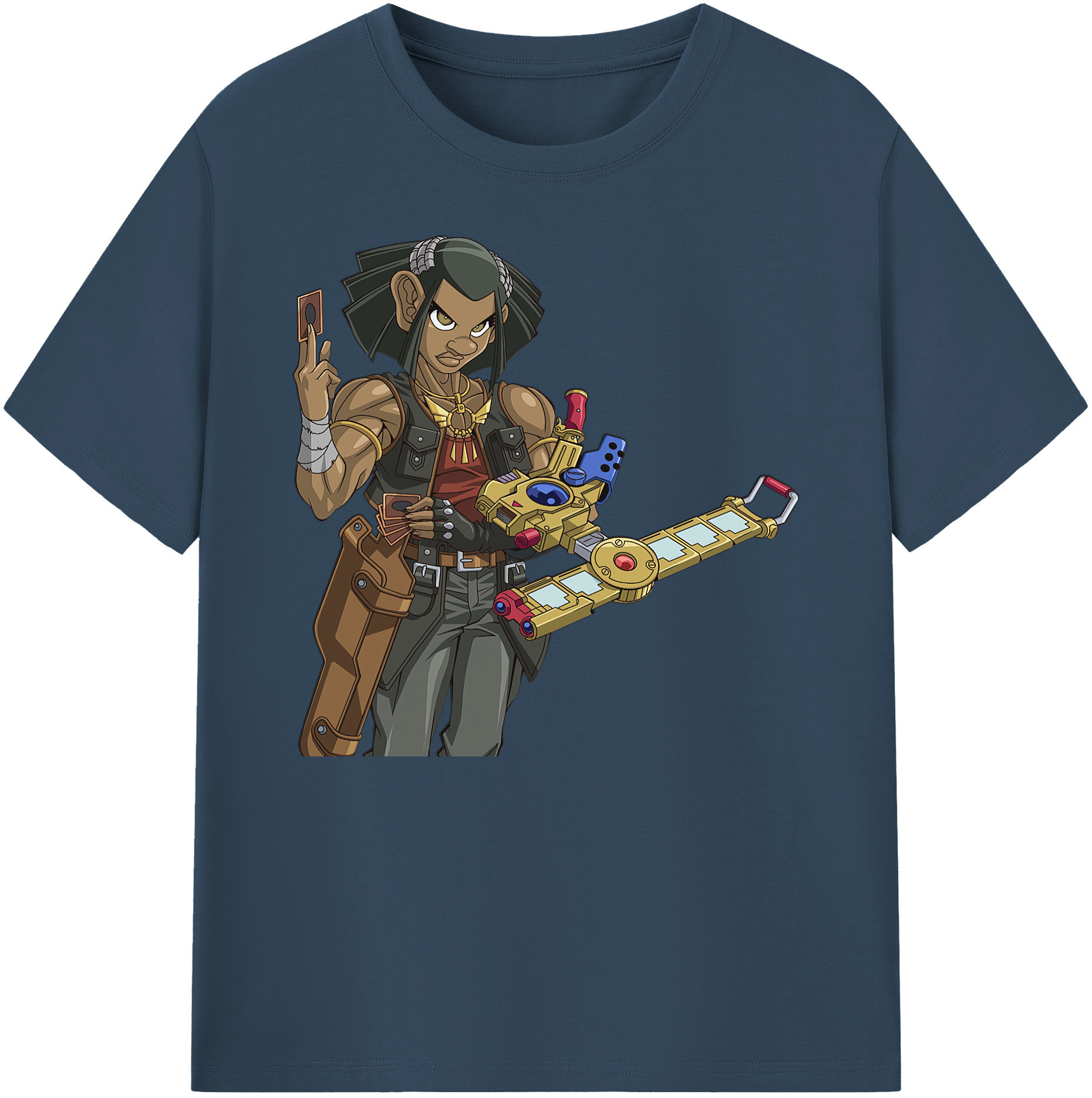 （画像用） 遊☆戯☆王 Yu-Gi-Oh! 綿100％ メンズ半袖Tシャツ｜肌触りやわらか＆通気性