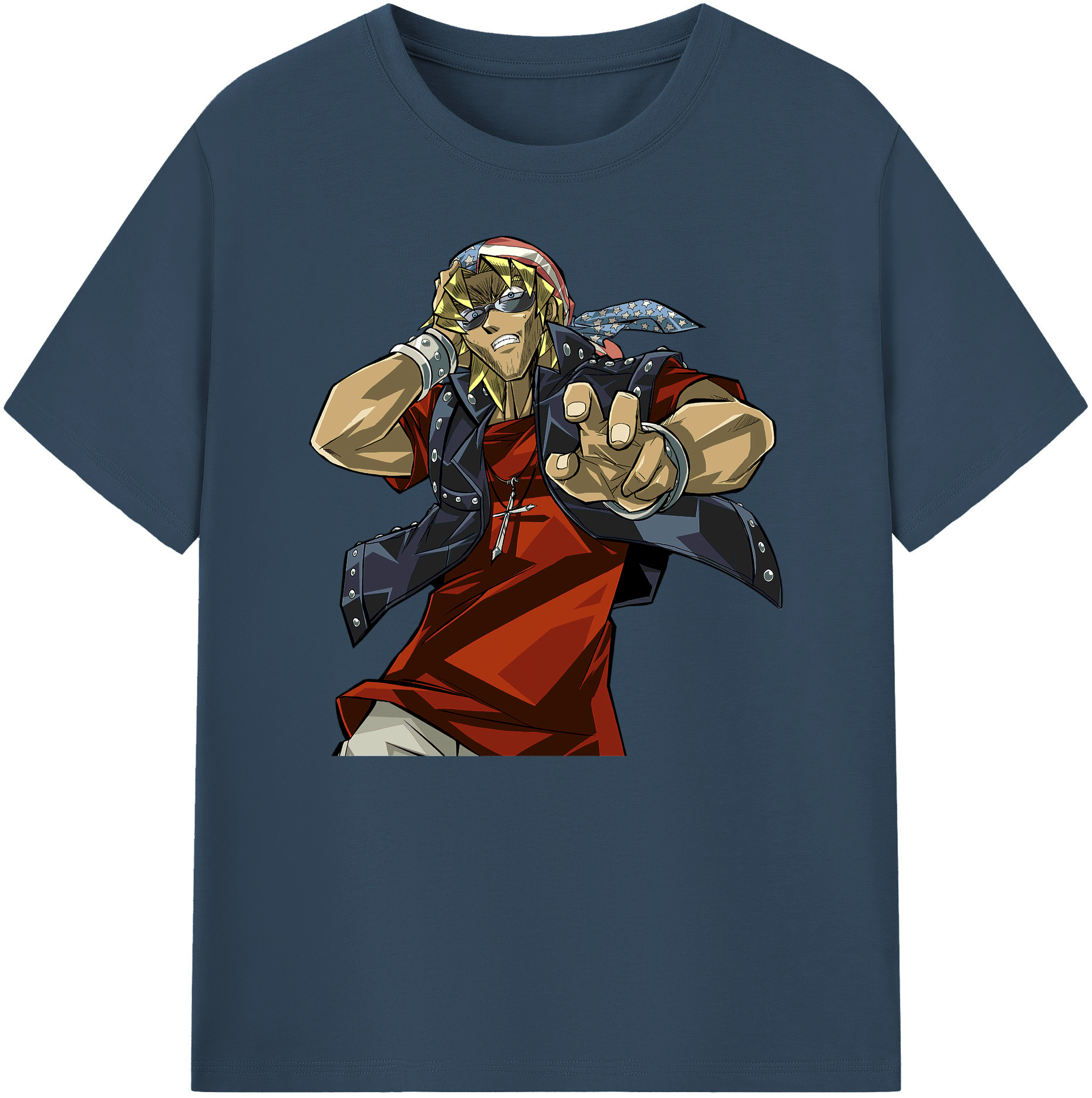 （画像用） 遊☆戯☆王 Yu-Gi-Oh! 綿100％ メンズ半袖Tシャツ｜肌触りやわらか＆通気性