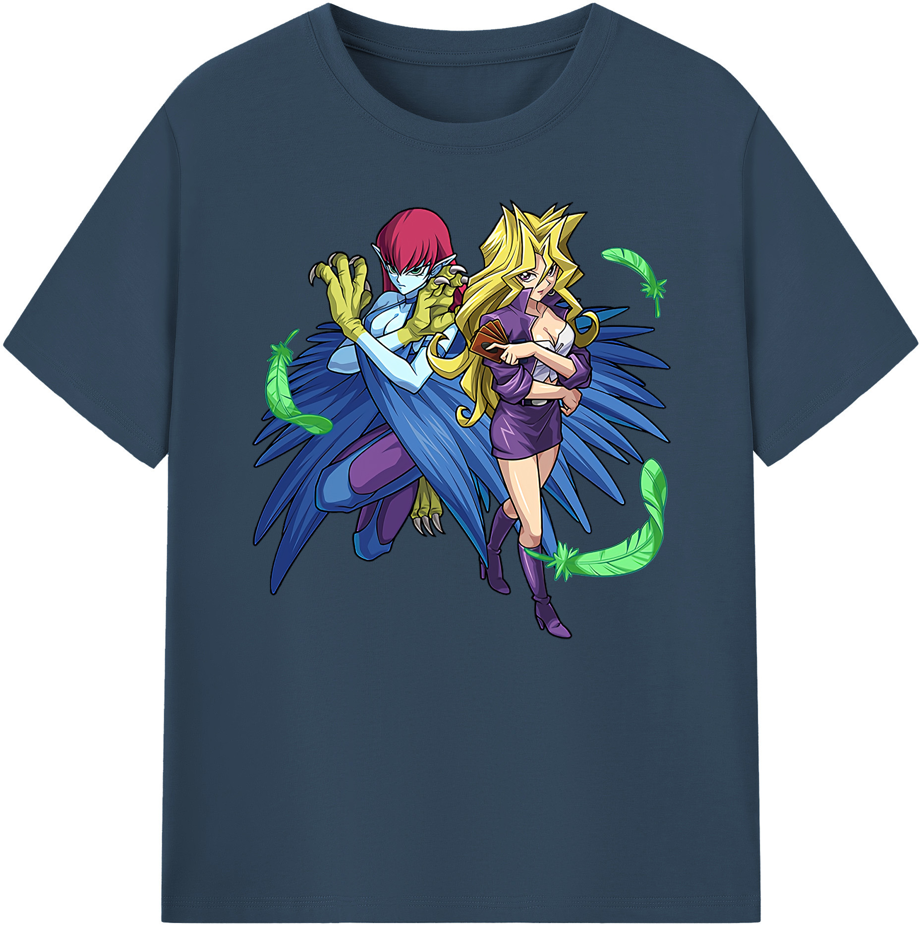 （画像用） 遊☆戯☆王 Yu-Gi-Oh! 綿100％ メンズ半袖Tシャツ｜肌触りやわらか＆通気性