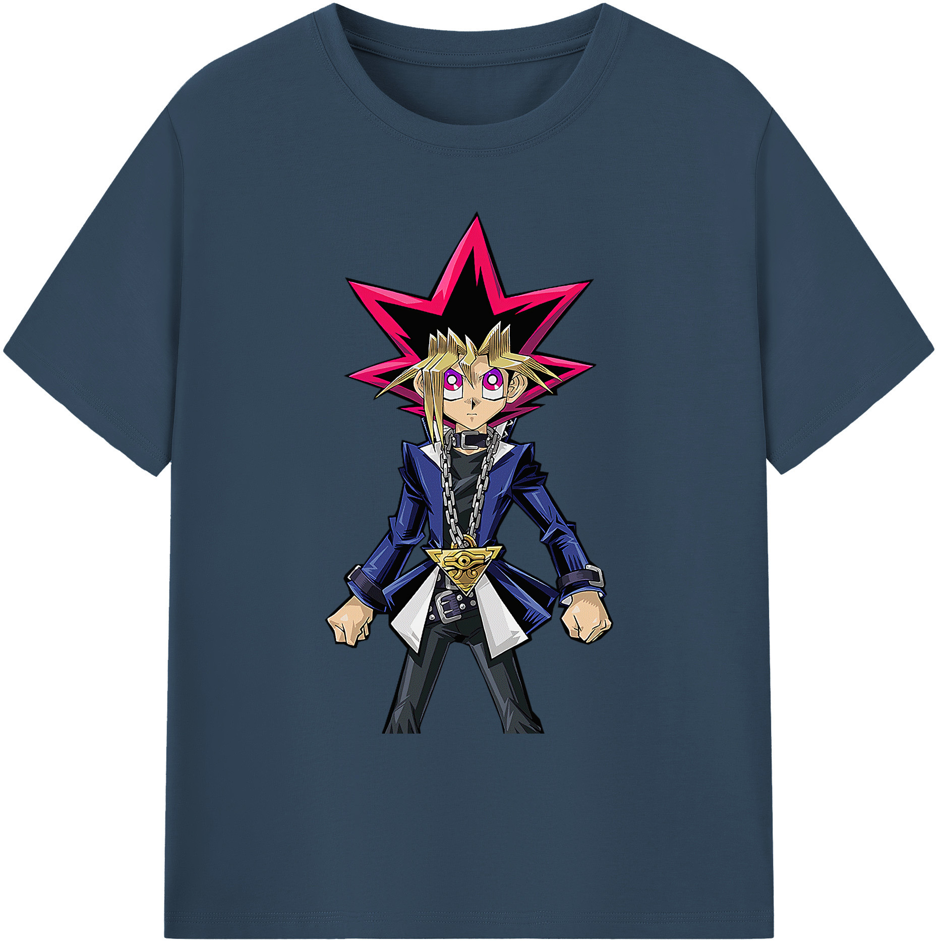 （画像用） 遊☆戯☆王 Yu-Gi-Oh! 綿100％ メンズ半袖Tシャツ｜肌触りやわらか＆通気性