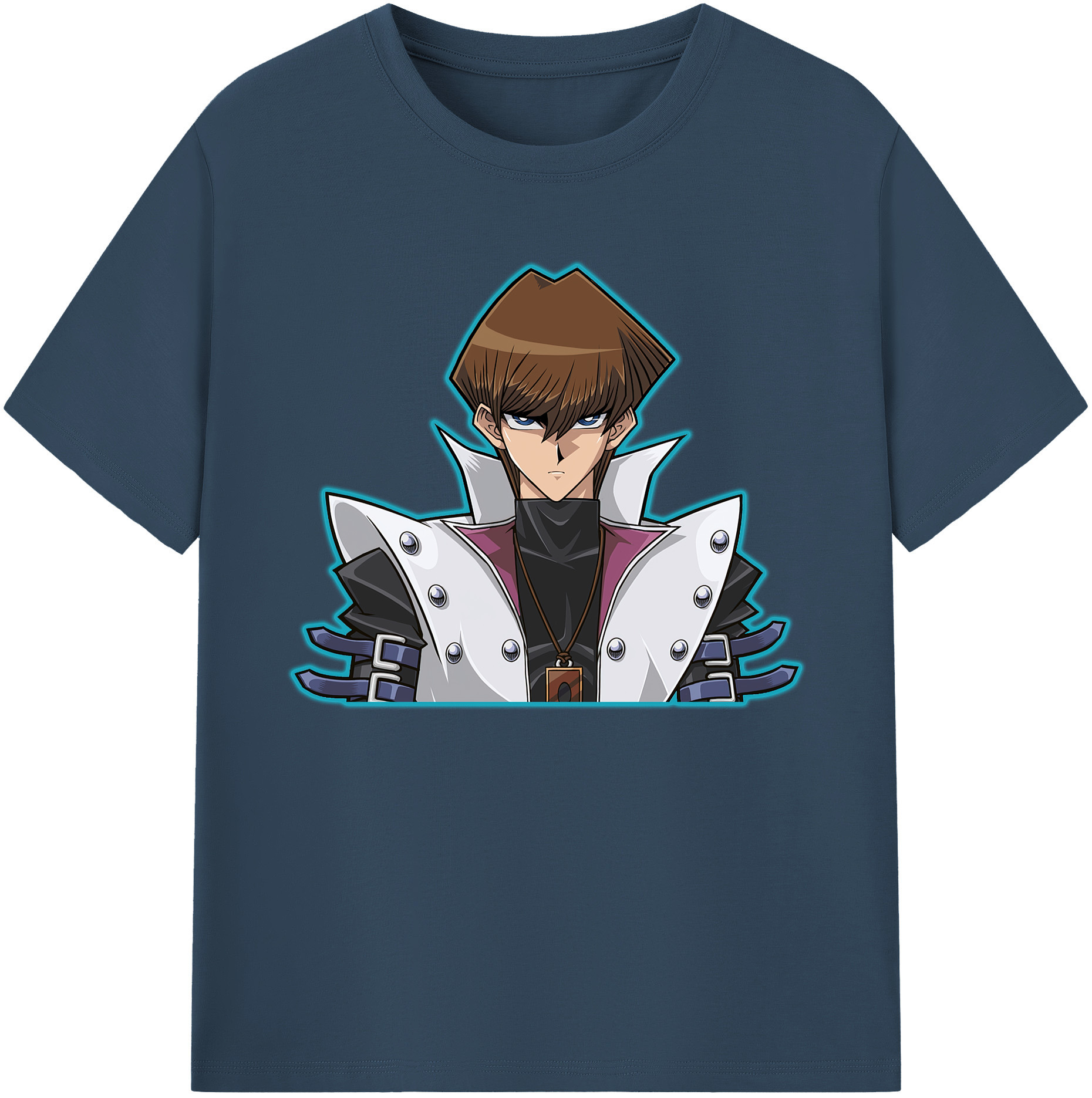 遊☆戯☆王 Yu-Gi-Oh! 綿100％ メンズ半袖Tシャツ｜肌触りやわらか＆通気性