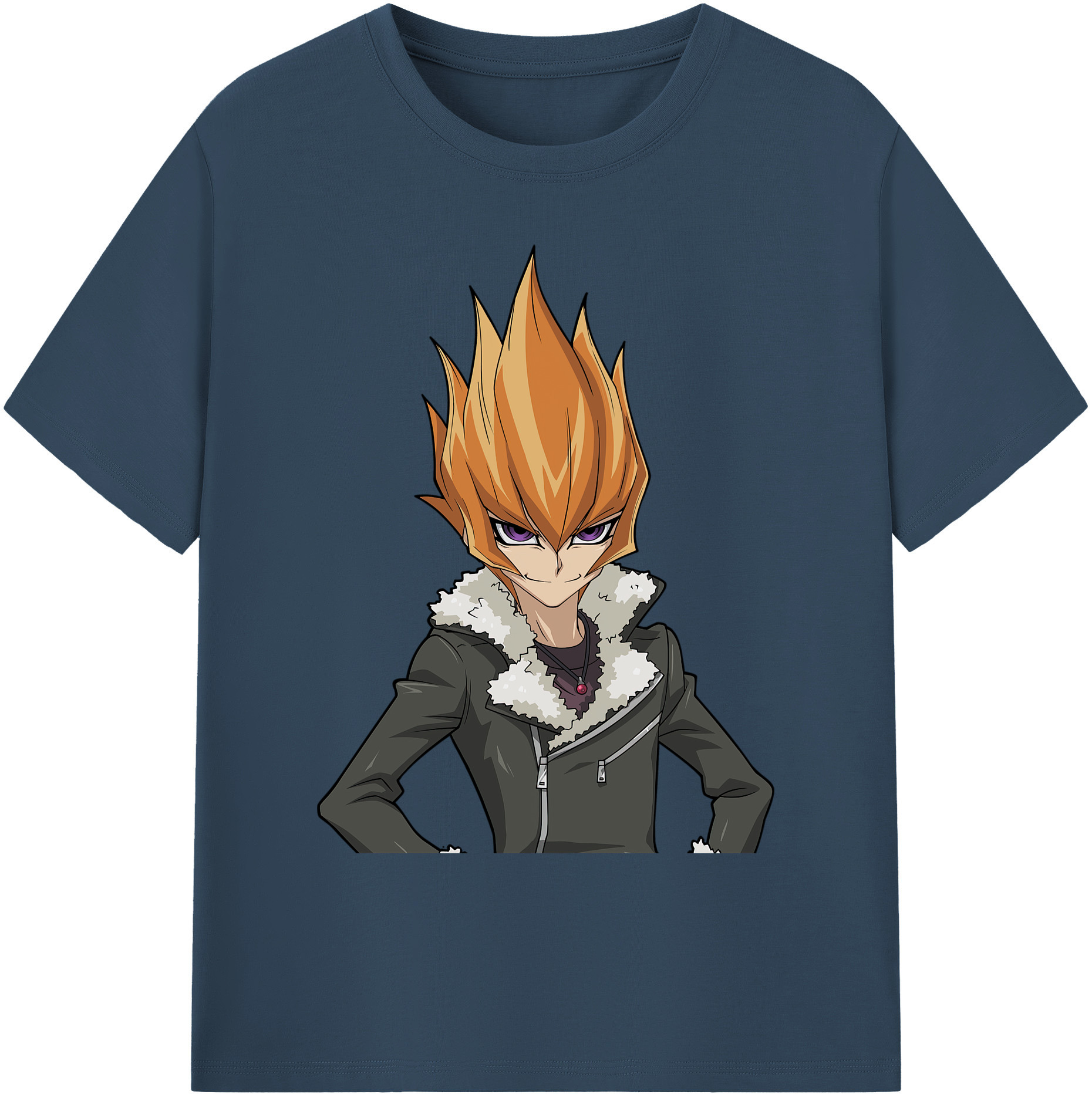 （画像用） 遊☆戯☆王 Yu-Gi-Oh! 綿100％ メンズ半袖Tシャツ｜肌触りやわらか＆通気性