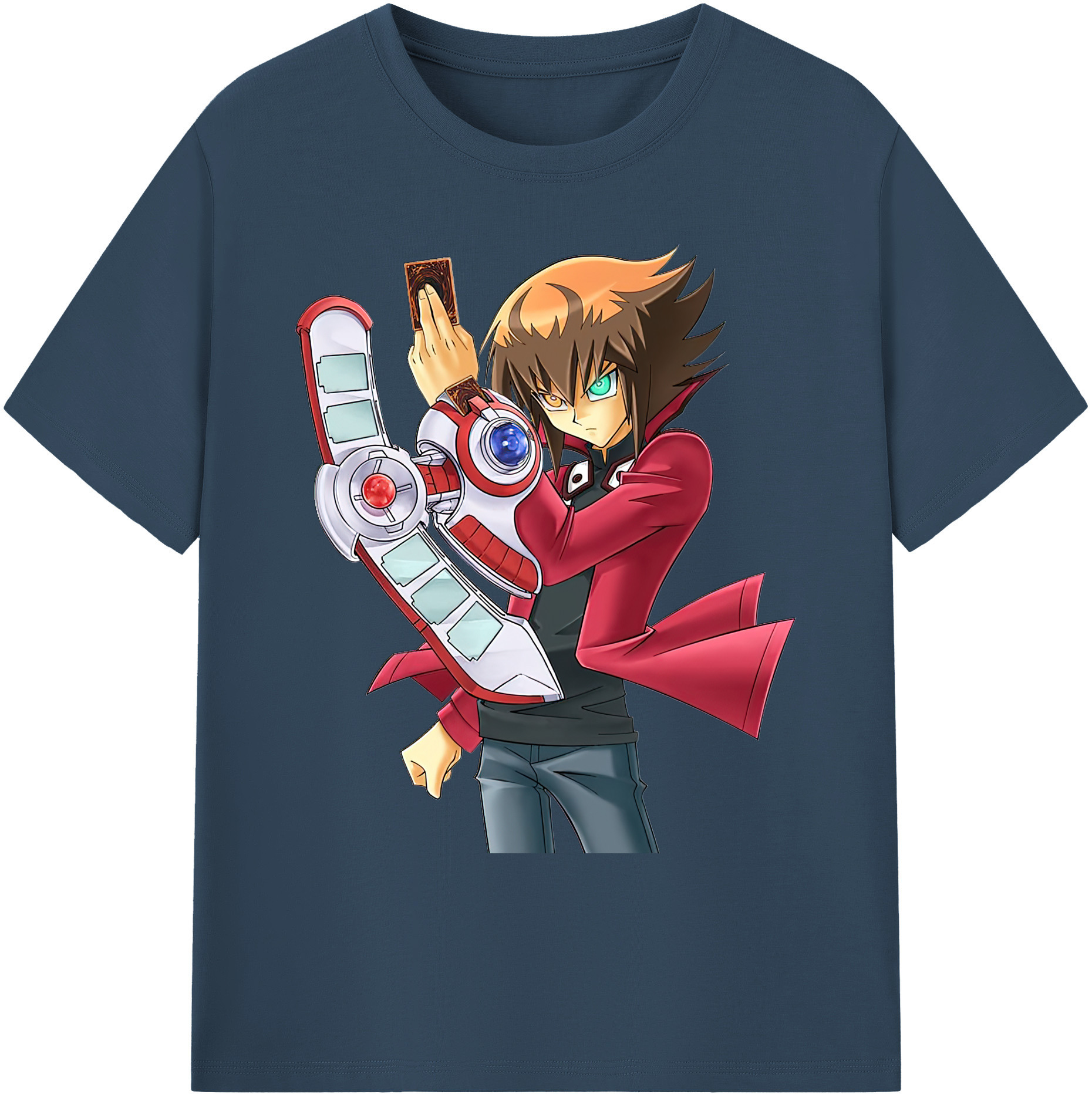 （画像用） 遊☆戯☆王 Yu-Gi-Oh! 綿100％ メンズ半袖Tシャツ｜肌触りやわらか＆通気性