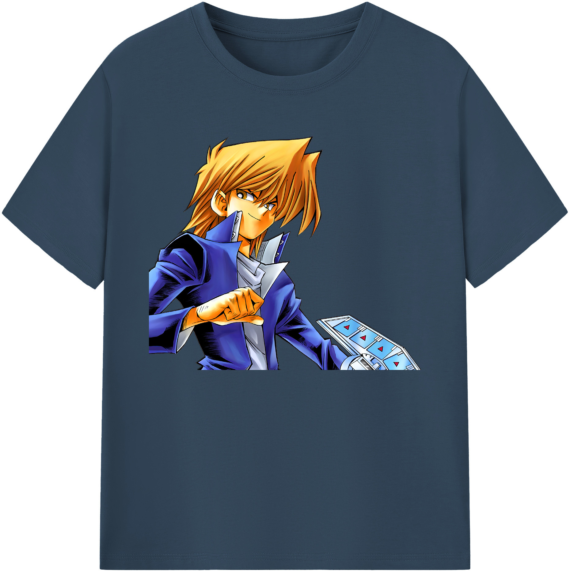 （画像用） 遊☆戯☆王 Yu-Gi-Oh! 綿100％ メンズ半袖Tシャツ｜肌触りやわらか＆通気性