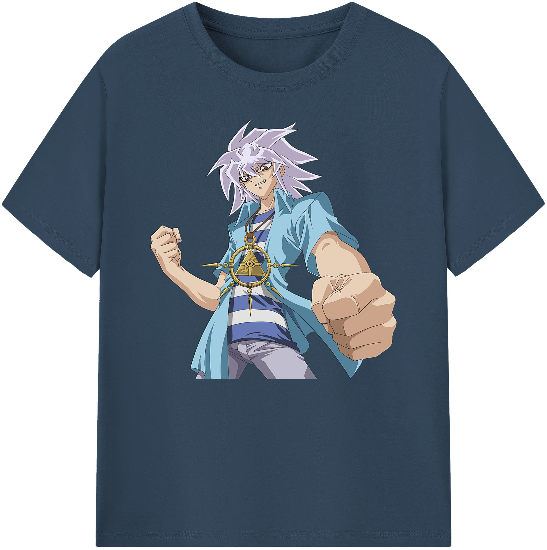 （画像用） 遊☆戯☆王 Yu-Gi-Oh! 綿100％ メンズ半袖Tシャツ｜肌触りやわらか＆通気性