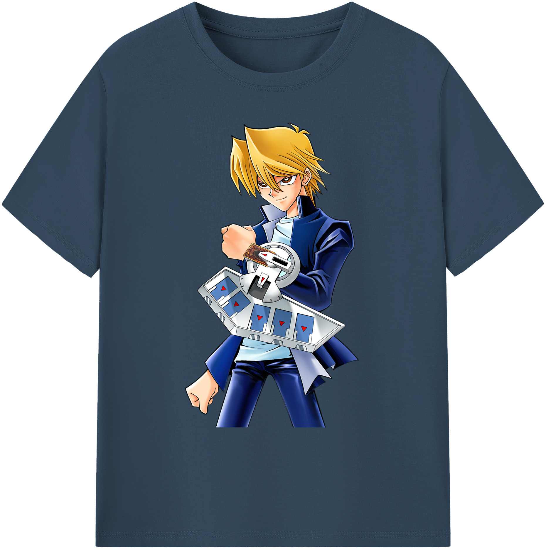 （画像用） 遊☆戯☆王 Yu-Gi-Oh! 綿100％ メンズ半袖Tシャツ｜肌触りやわらか＆通気性