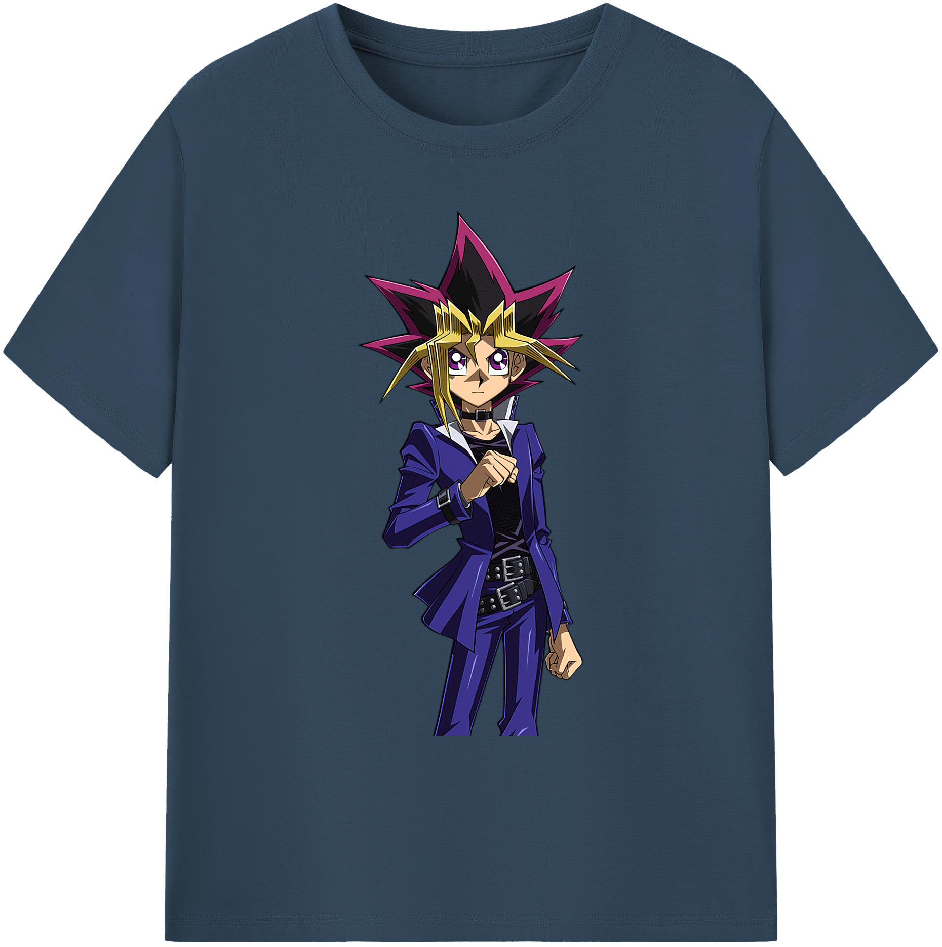 （画像用） 遊☆戯☆王 Yu-Gi-Oh! 綿100％ メンズ半袖Tシャツ｜肌触りやわらか＆通気性