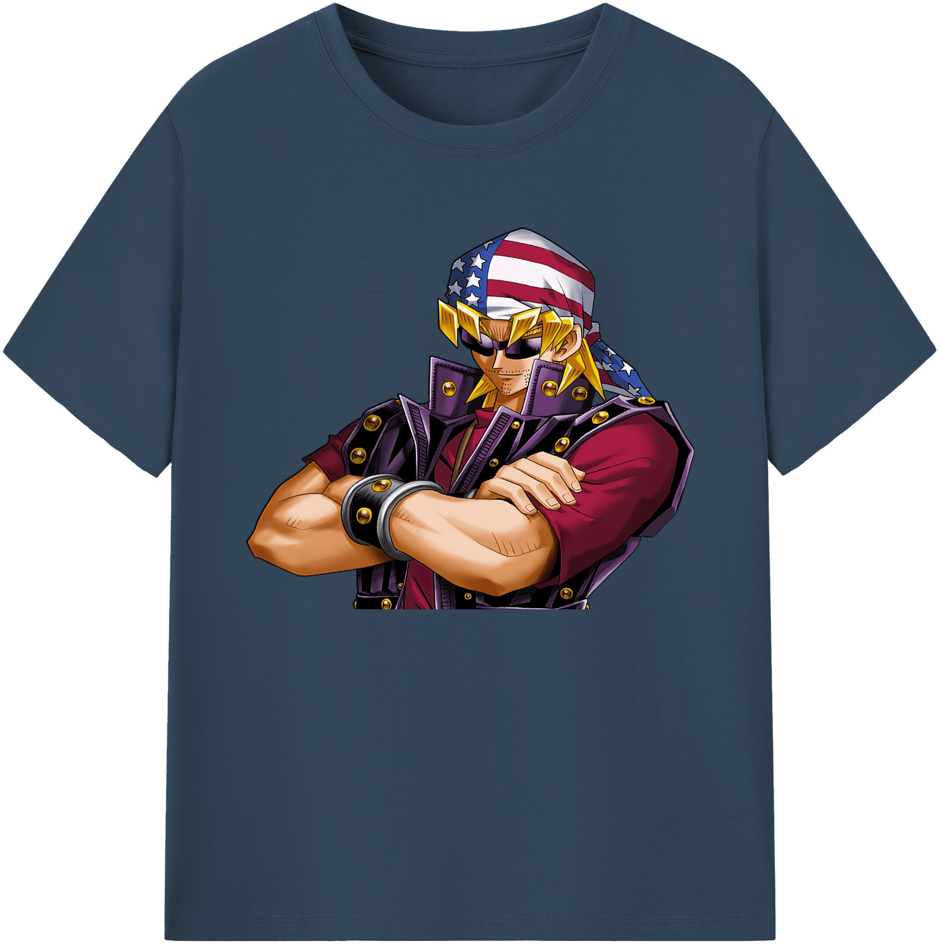 （画像用） 遊☆戯☆王 Yu-Gi-Oh! 綿100％ メンズ半袖Tシャツ｜肌触りやわらか＆通気性