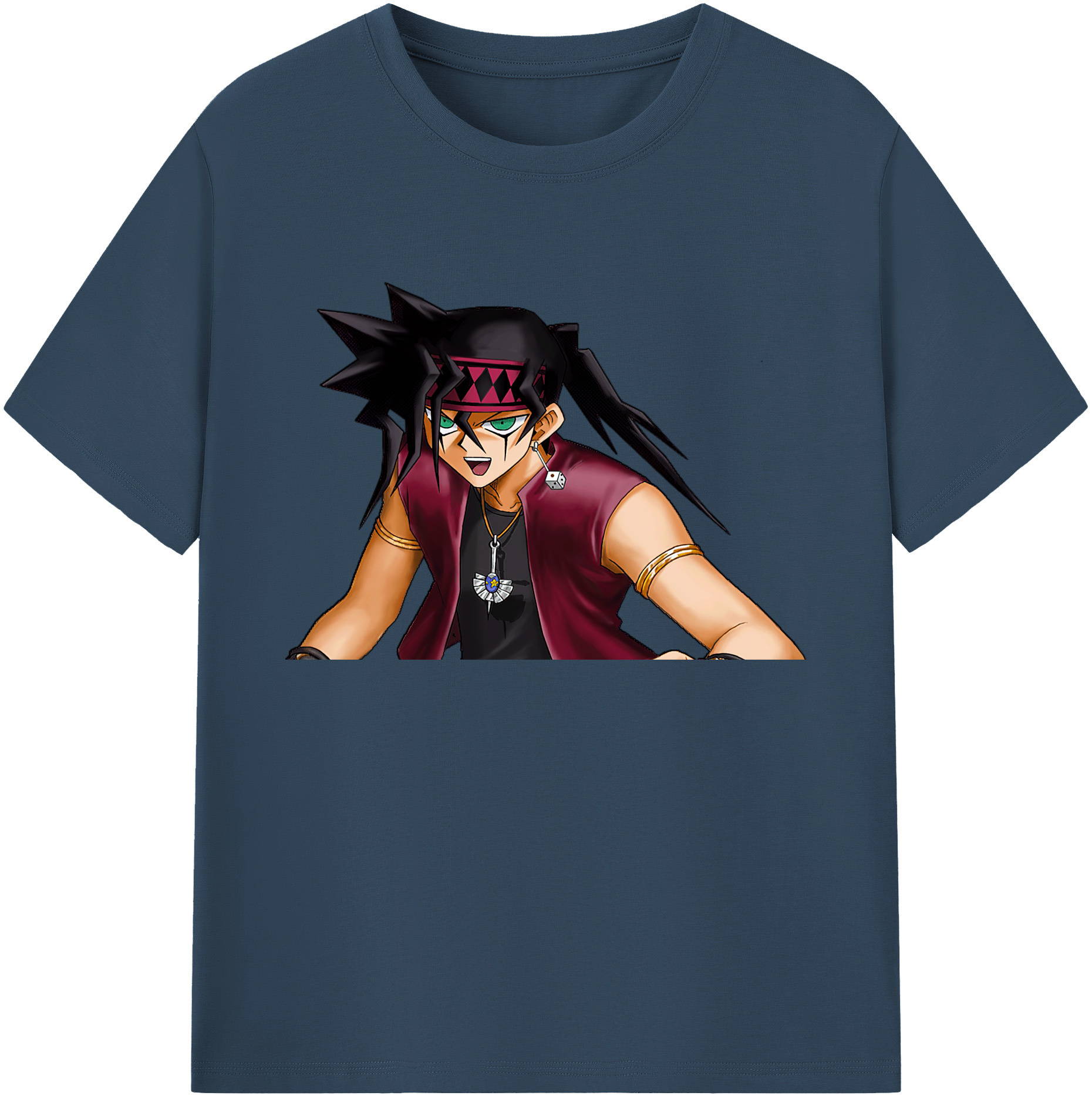 （画像用） 遊☆戯☆王 Yu-Gi-Oh! 綿100％ メンズ半袖Tシャツ｜肌触りやわらか＆通気性