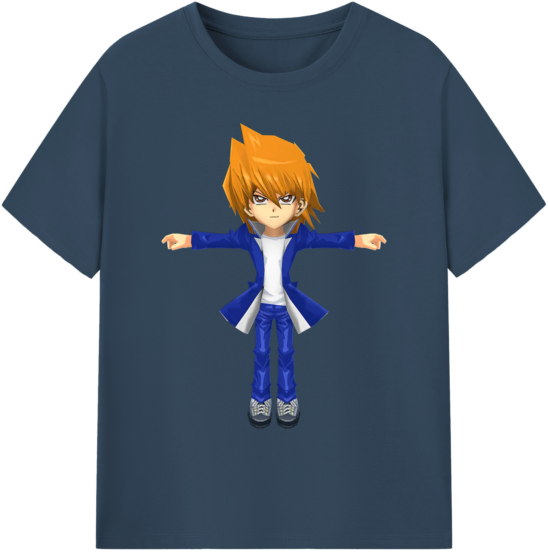 （画像用） 遊☆戯☆王 Yu-Gi-Oh! 綿100％ メンズ半袖Tシャツ｜肌触りやわらか＆通気性