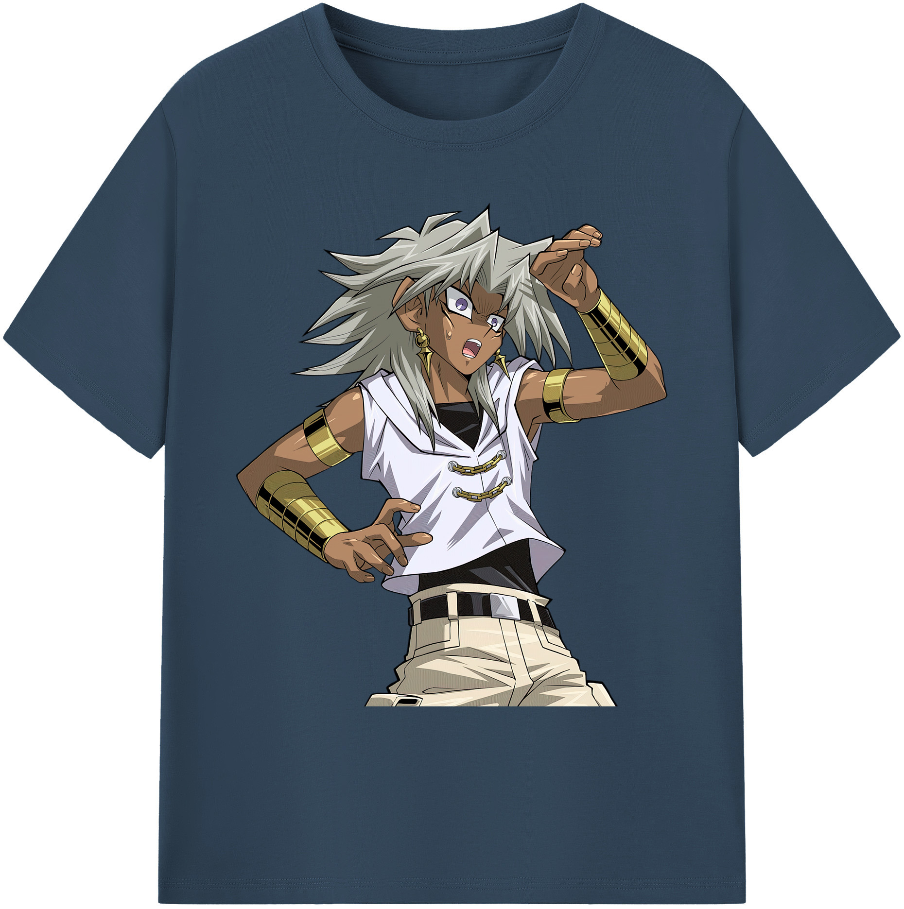 （画像用） 遊☆戯☆王 Yu-Gi-Oh! 綿100％ メンズ半袖Tシャツ｜肌触りやわらか＆通気性
