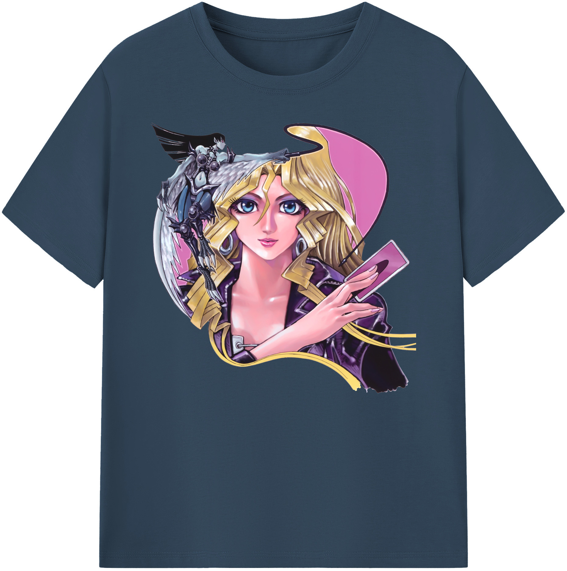 （画像用） 遊☆戯☆王 Yu-Gi-Oh! 綿100％ メンズ半袖Tシャツ｜肌触りやわらか＆通気性