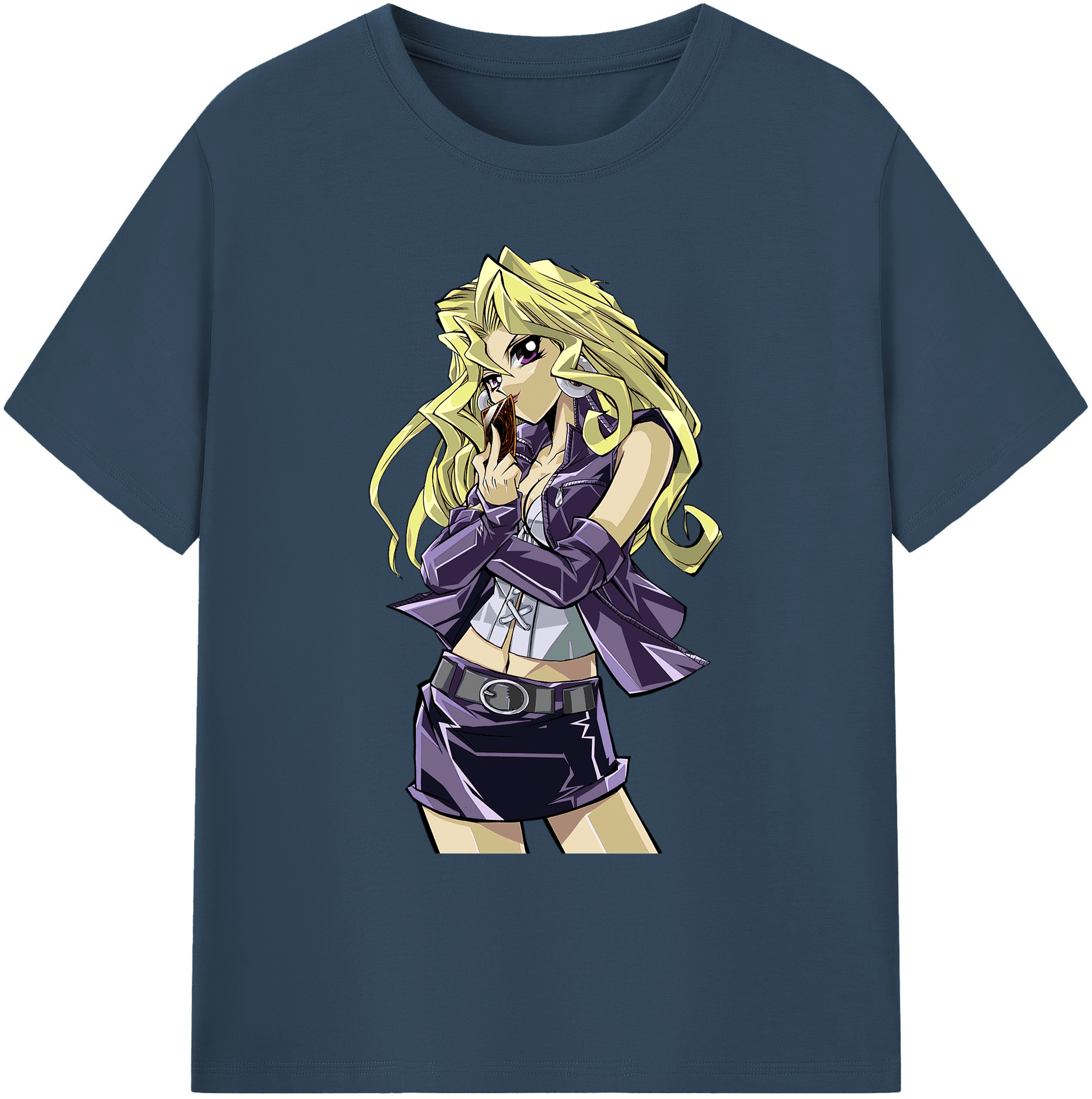 （画像用） 遊☆戯☆王 Yu-Gi-Oh! 綿100％ メンズ半袖Tシャツ｜肌触りやわらか＆通気性
