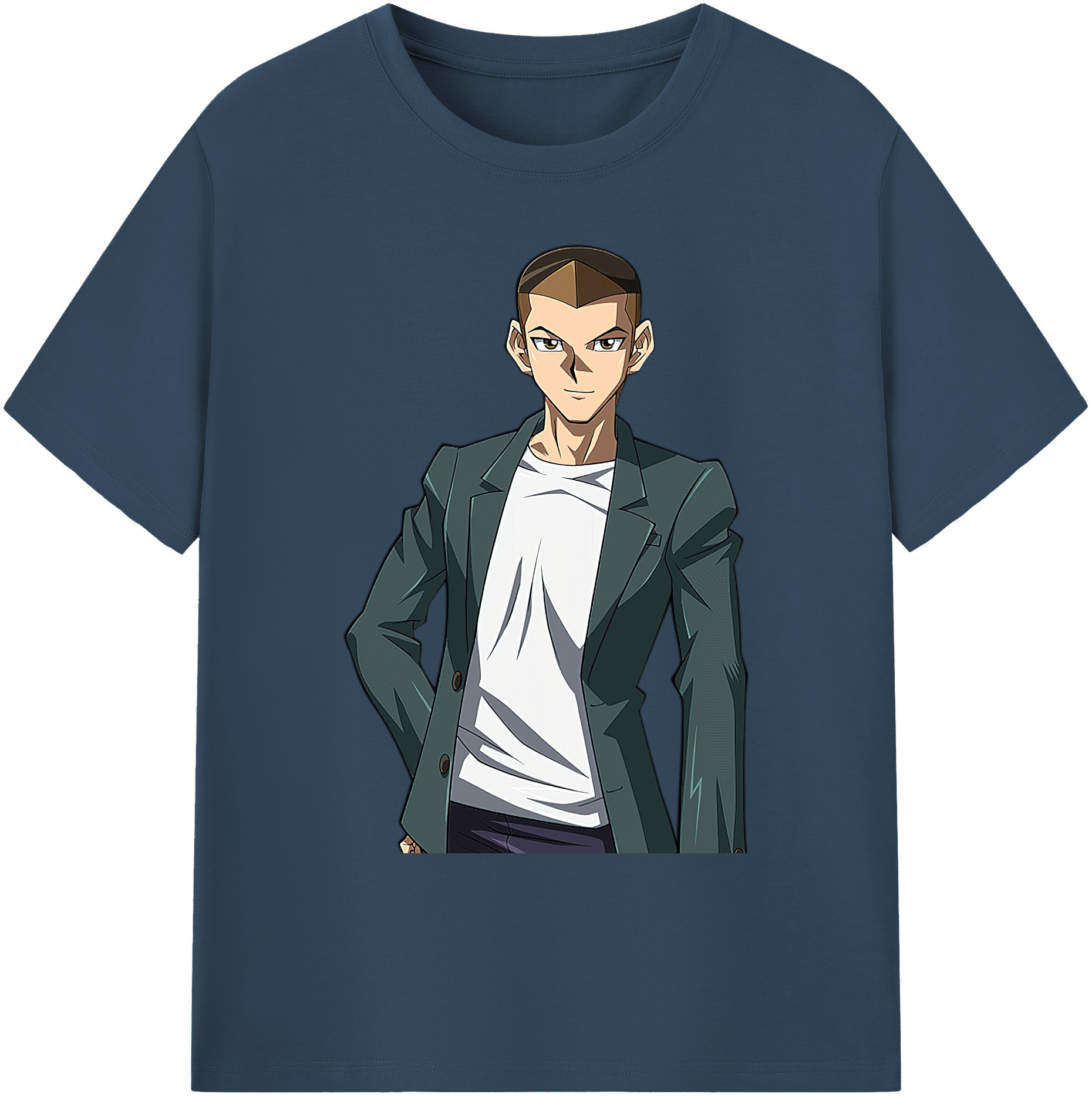 （画像用） 遊☆戯☆王 Yu-Gi-Oh! 綿100％ メンズ半袖Tシャツ｜肌触りやわらか＆通気性