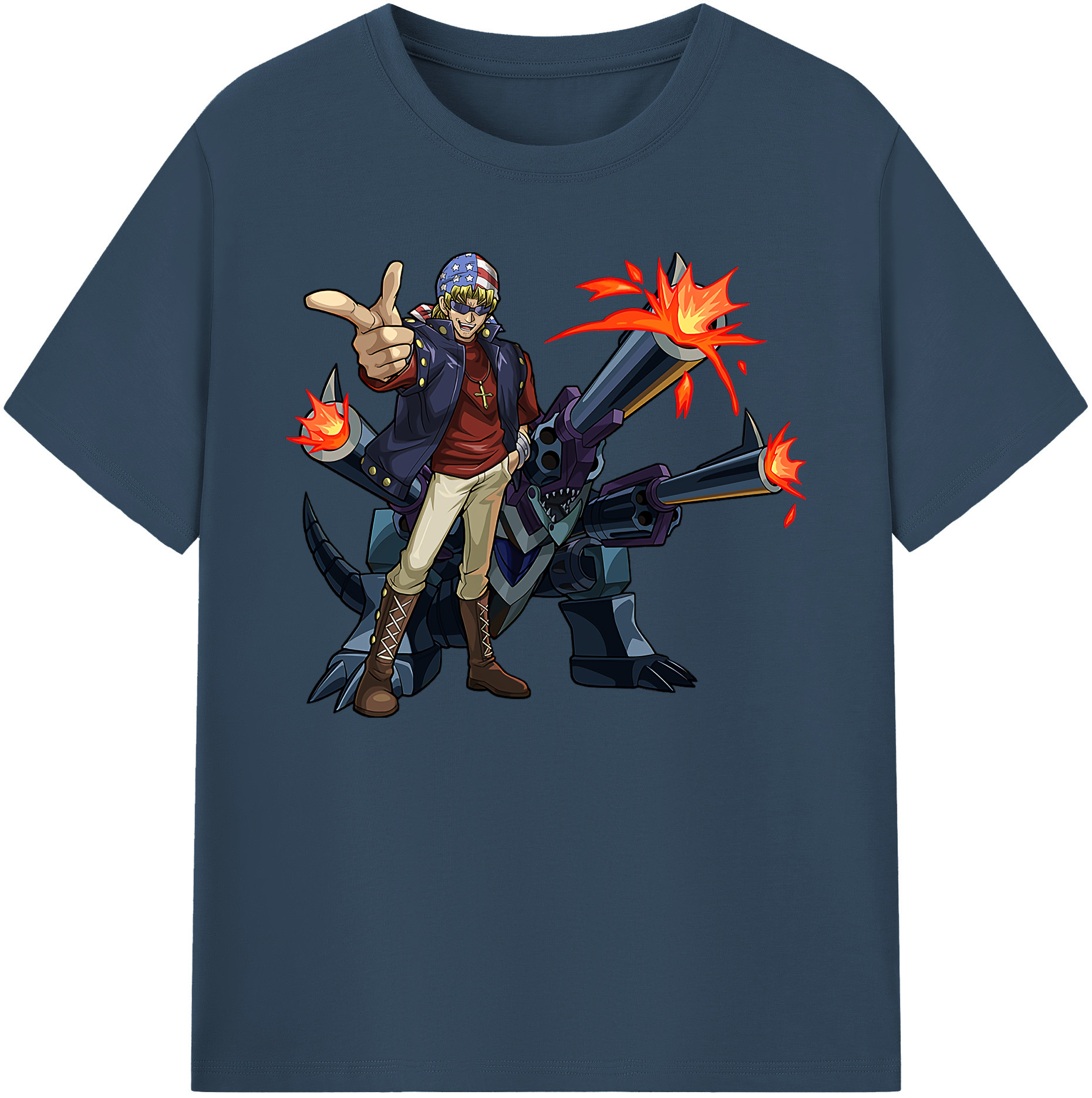 （画像用） 遊☆戯☆王 Yu-Gi-Oh! 綿100％ メンズ半袖Tシャツ｜肌触りやわらか＆通気性