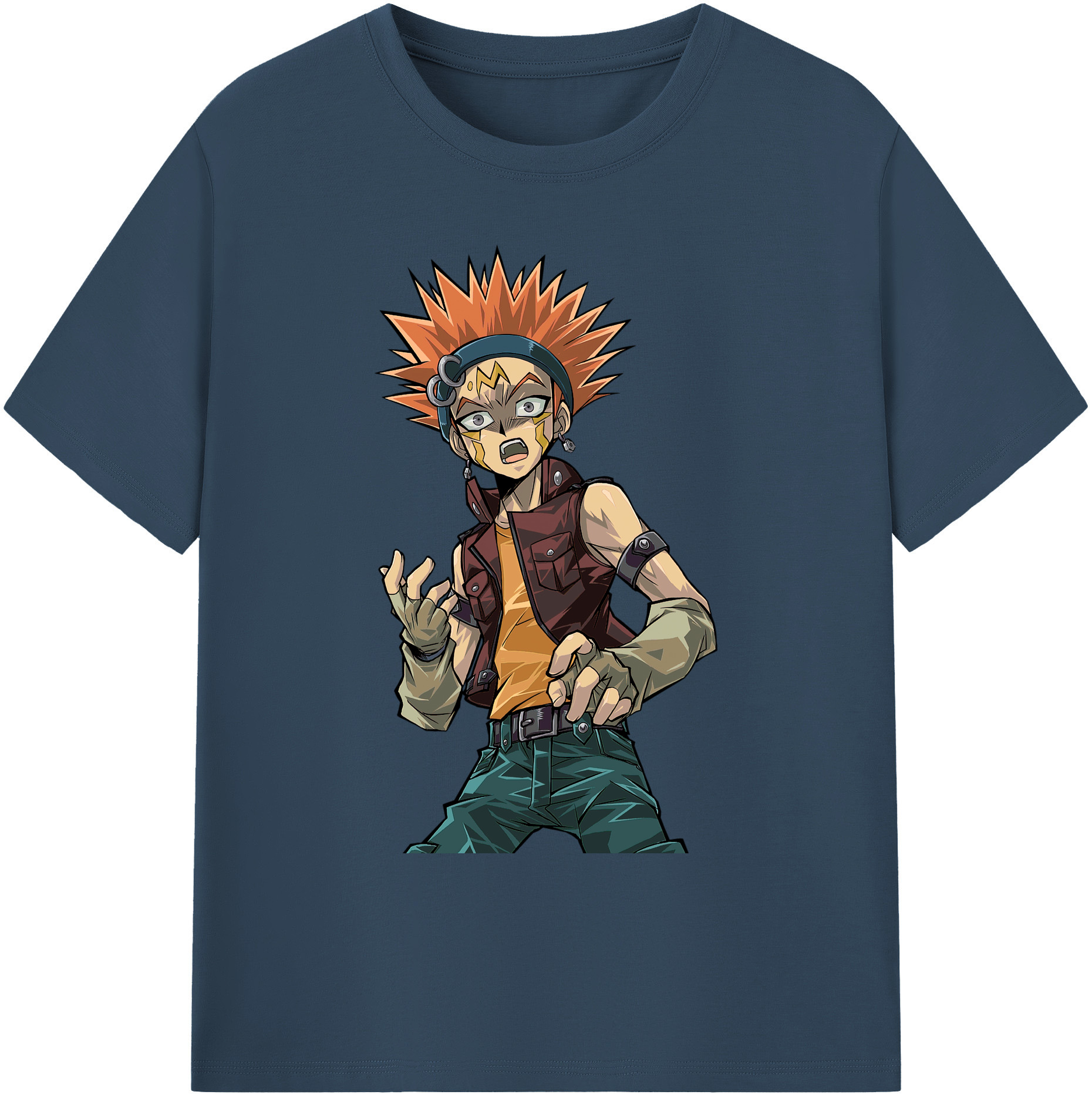 （画像用） 遊☆戯☆王 Yu-Gi-Oh! 綿100％ メンズ半袖Tシャツ｜肌触りやわらか＆通気性