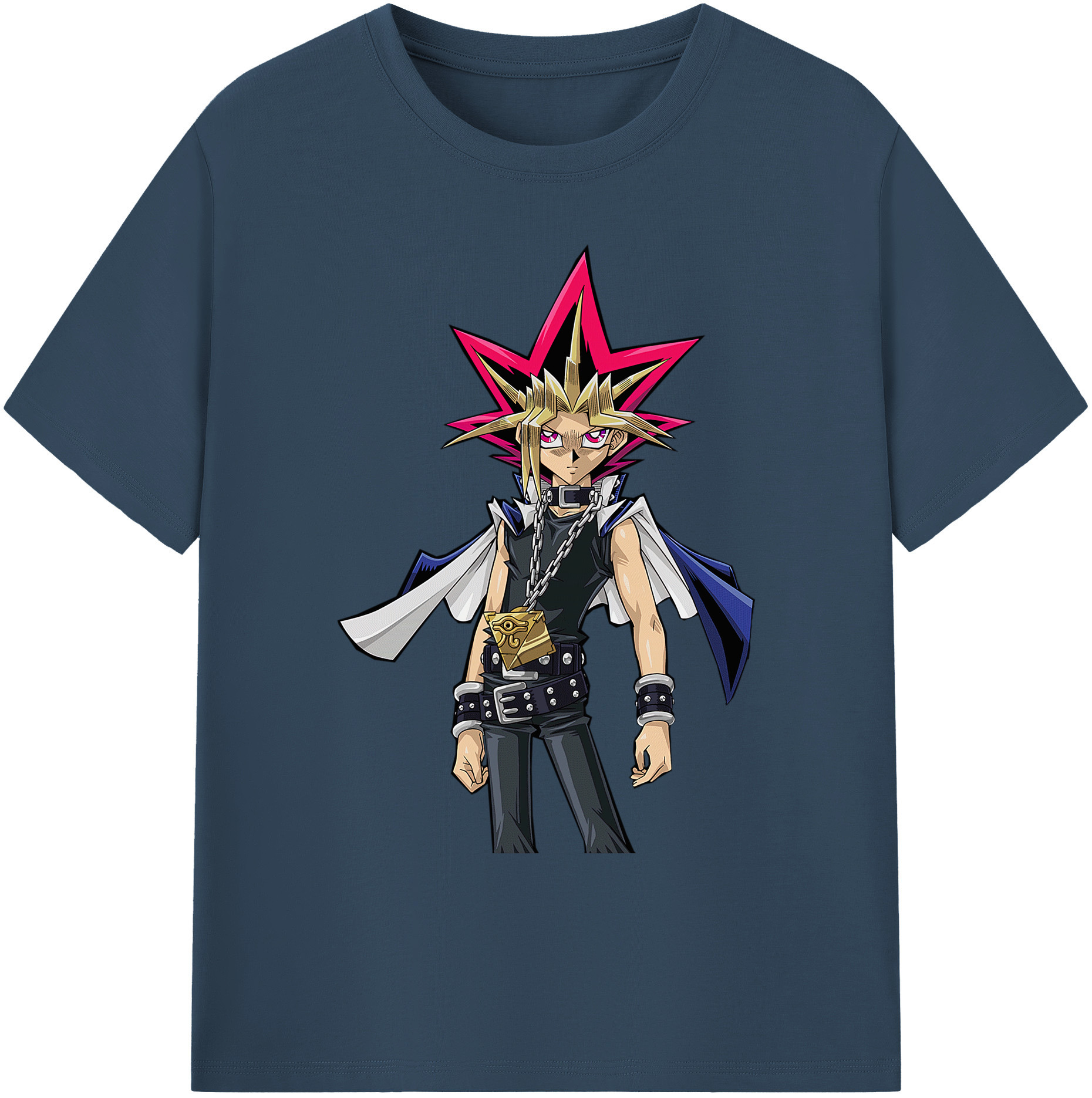 （画像用） 遊☆戯☆王 Yu-Gi-Oh! 綿100％ メンズ半袖Tシャツ｜肌触りやわらか＆通気性