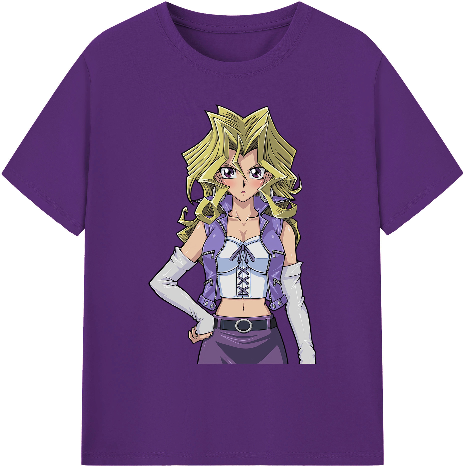 （画像用） 遊☆戯☆王 Yu-Gi-Oh! 綿100％ メンズ半袖Tシャツ｜肌触りやわらか＆通気性