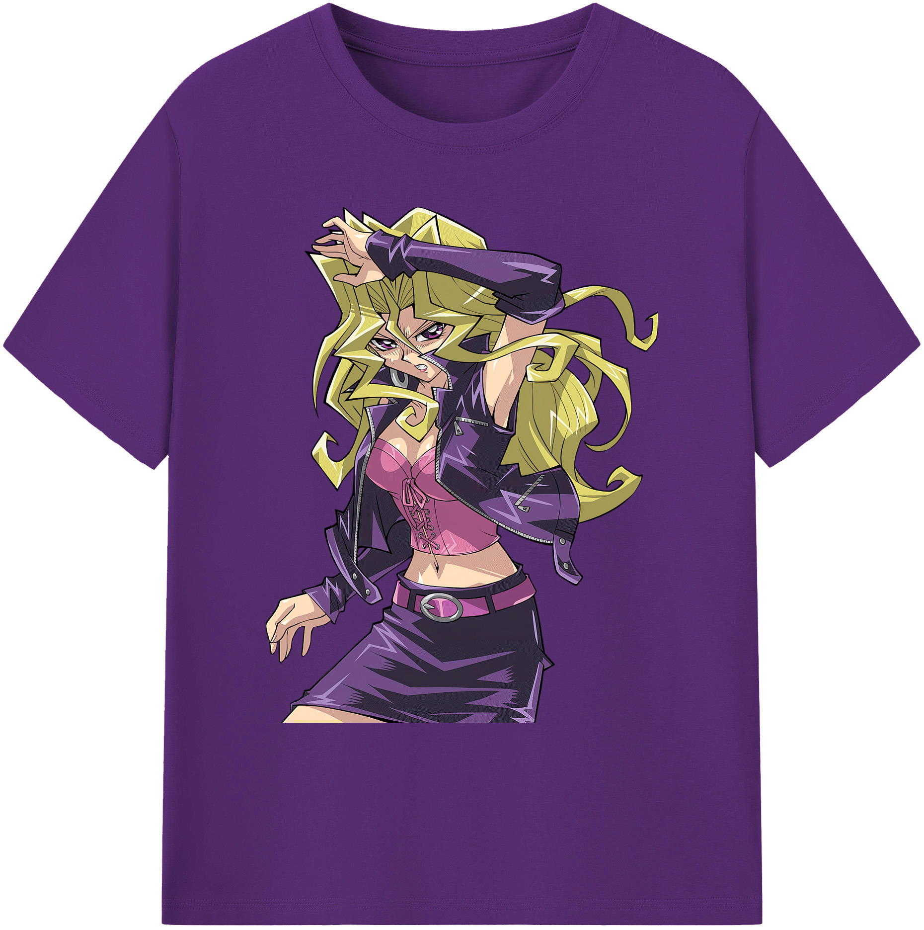 （画像用） 遊☆戯☆王 Yu-Gi-Oh! 綿100％ メンズ半袖Tシャツ｜肌触りやわらか＆通気性