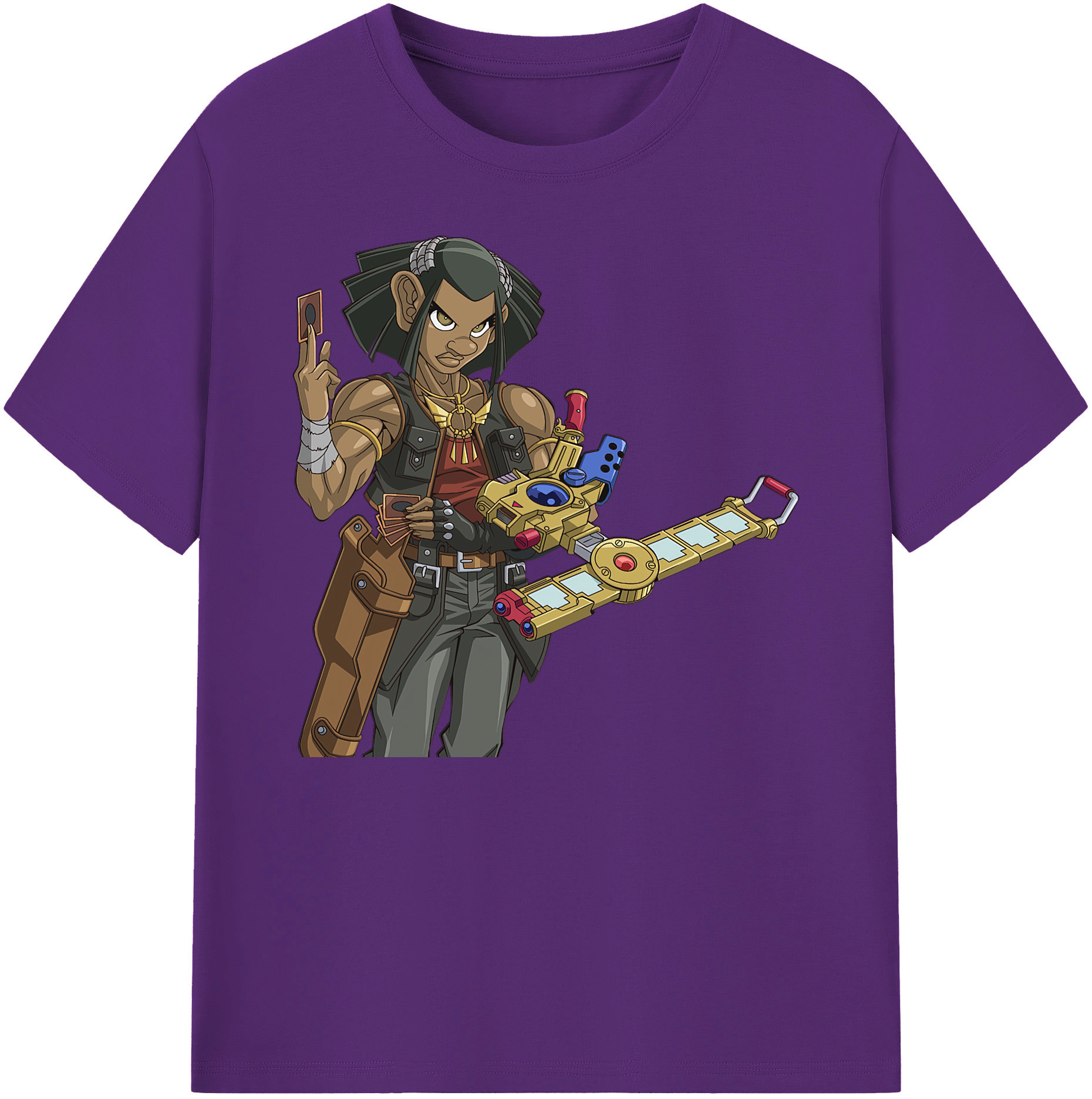 （画像用） 遊☆戯☆王 Yu-Gi-Oh! 綿100％ メンズ半袖Tシャツ｜肌触りやわらか＆通気性