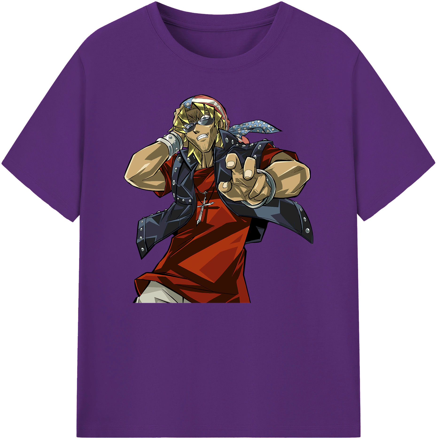 （画像用） 遊☆戯☆王 Yu-Gi-Oh! 綿100％ メンズ半袖Tシャツ｜肌触りやわらか＆通気性