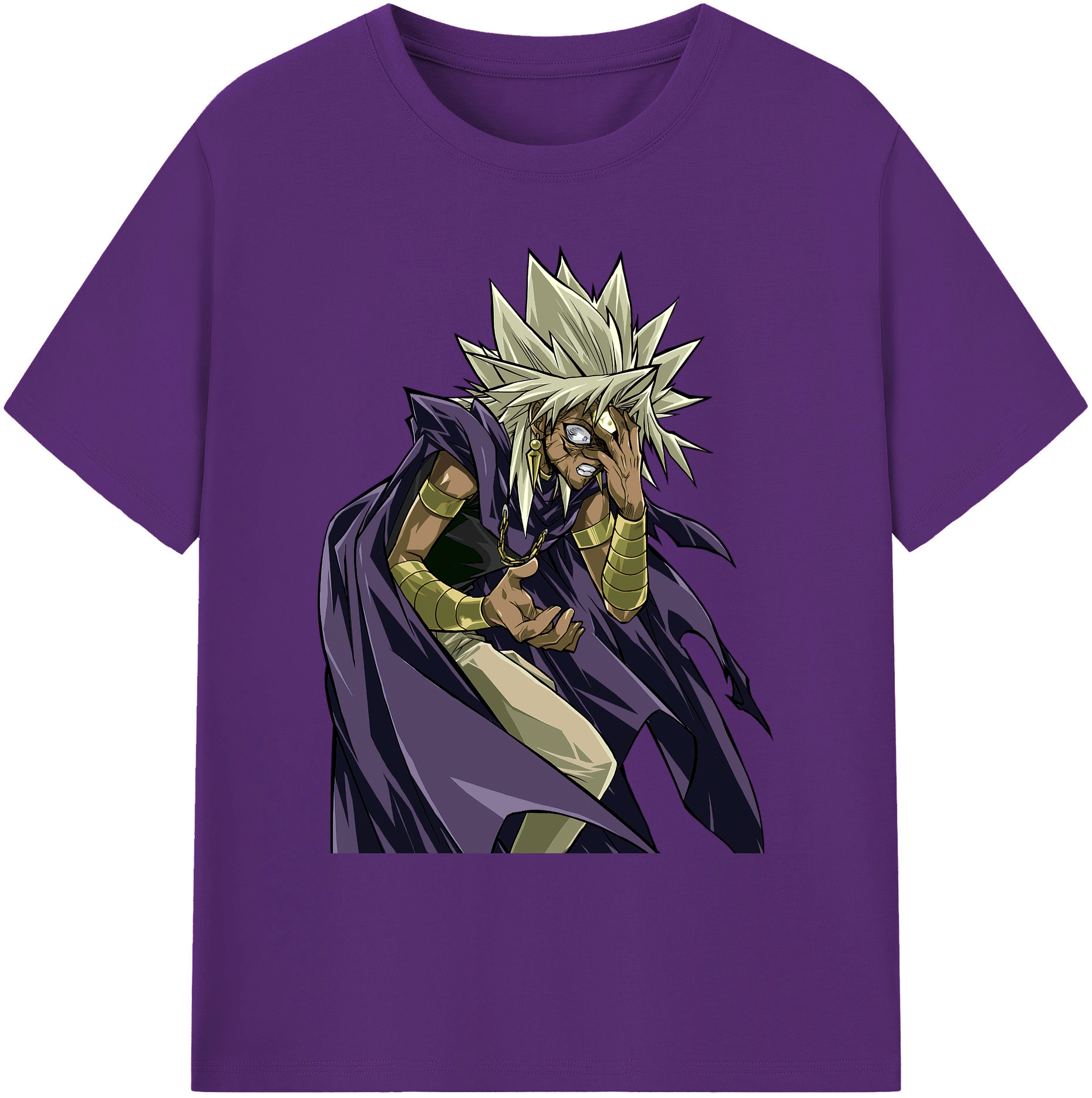 （画像用） 遊☆戯☆王 Yu-Gi-Oh! 綿100％ メンズ半袖Tシャツ｜肌触りやわらか＆通気性