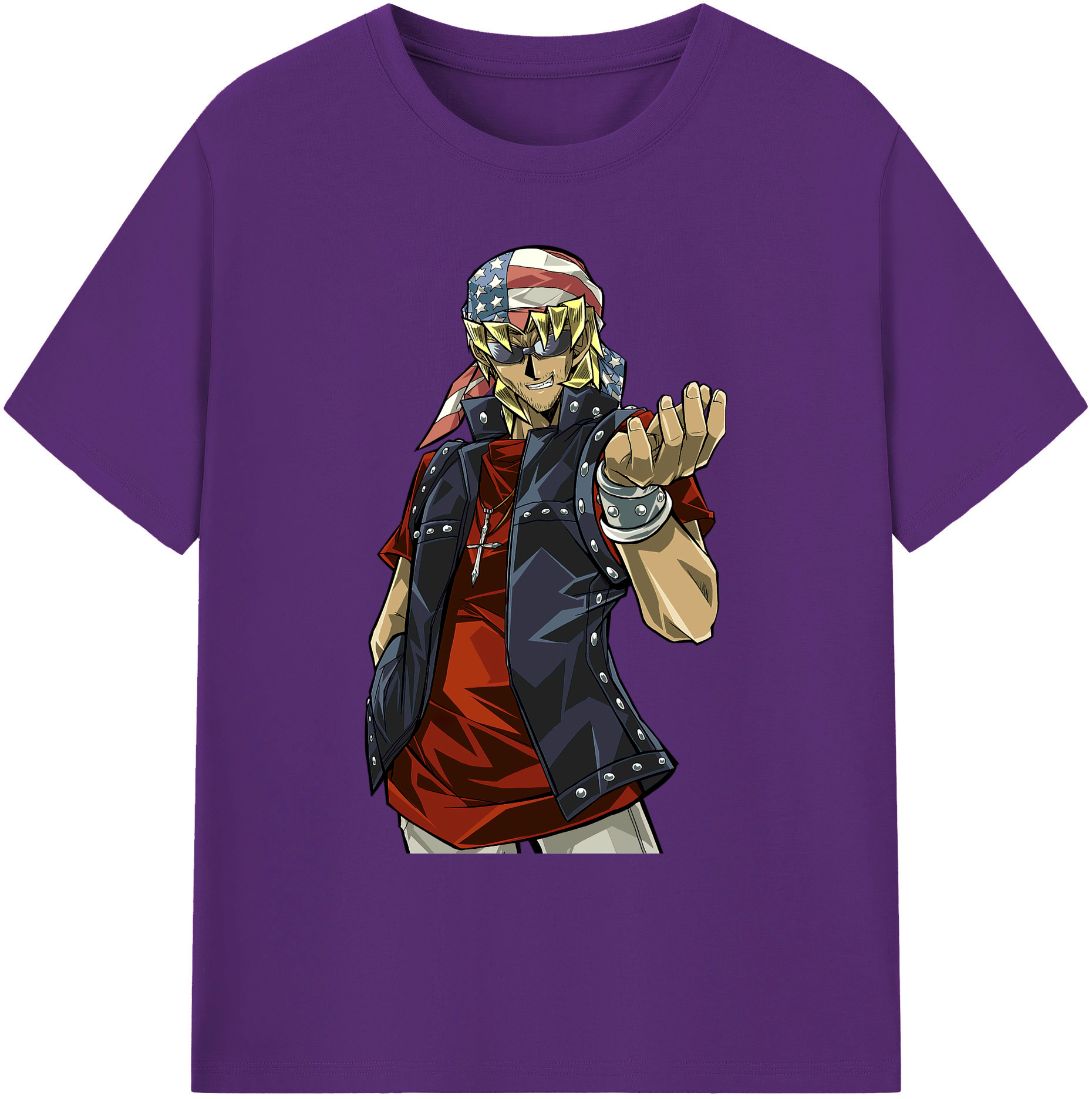 （画像用） 遊☆戯☆王 Yu-Gi-Oh! 綿100％ メンズ半袖Tシャツ｜肌触りやわらか＆通気性
