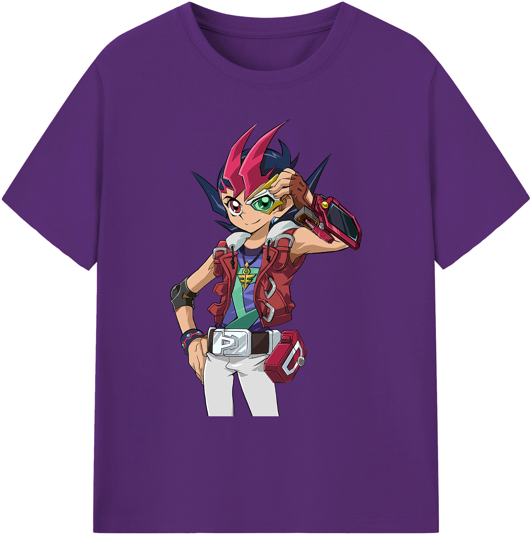 （画像用） 遊☆戯☆王 Yu-Gi-Oh! 綿100％ メンズ半袖Tシャツ｜肌触りやわらか＆通気性