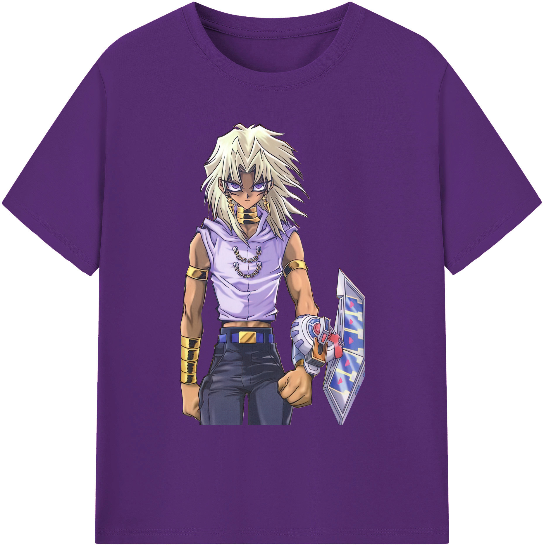 （画像用） 遊☆戯☆王 Yu-Gi-Oh! 綿100％ メンズ半袖Tシャツ｜肌触りやわらか＆通気性