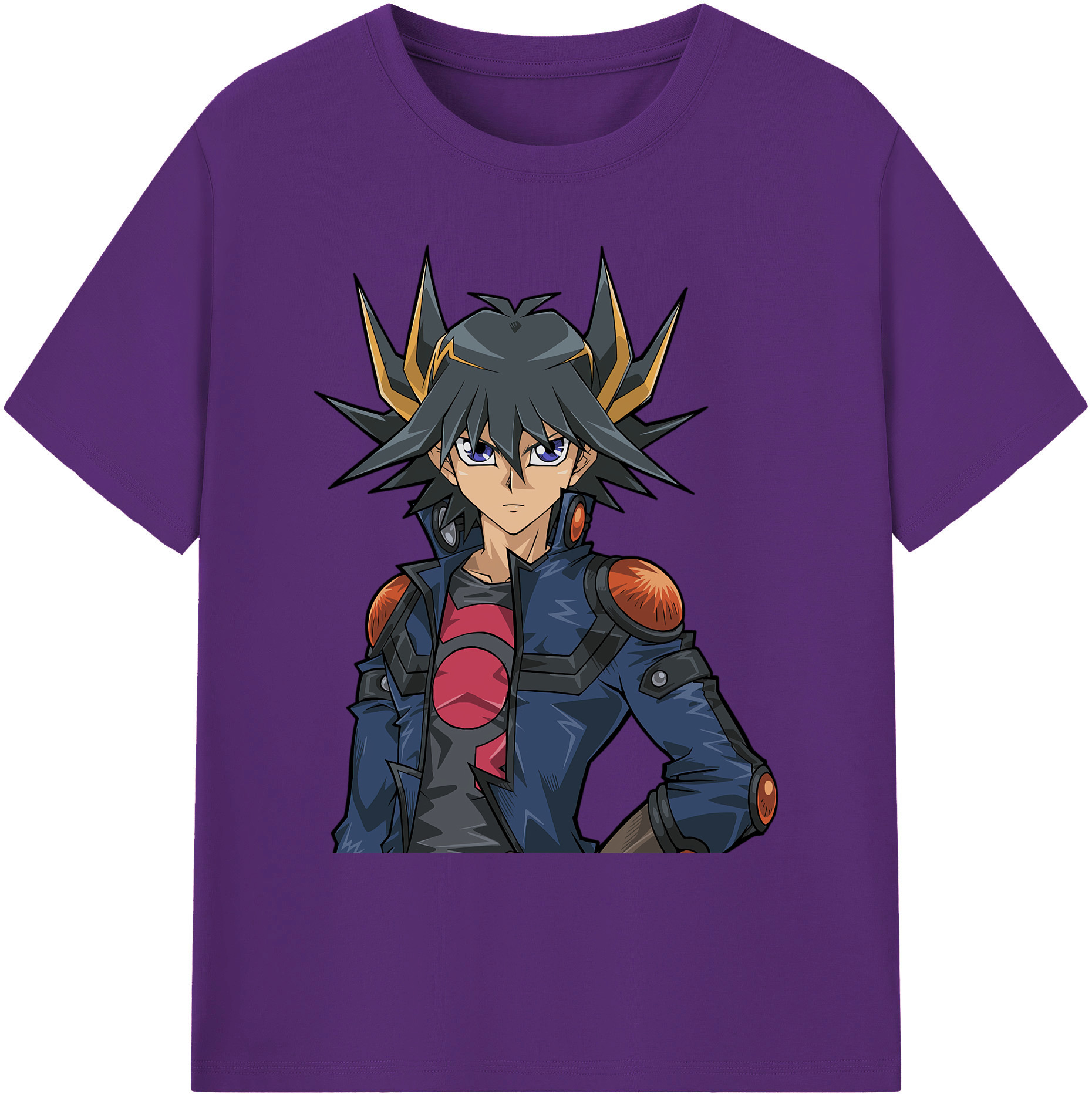 （画像用） 遊☆戯☆王 Yu-Gi-Oh! 綿100％ メンズ半袖Tシャツ｜肌触りやわらか＆通気性