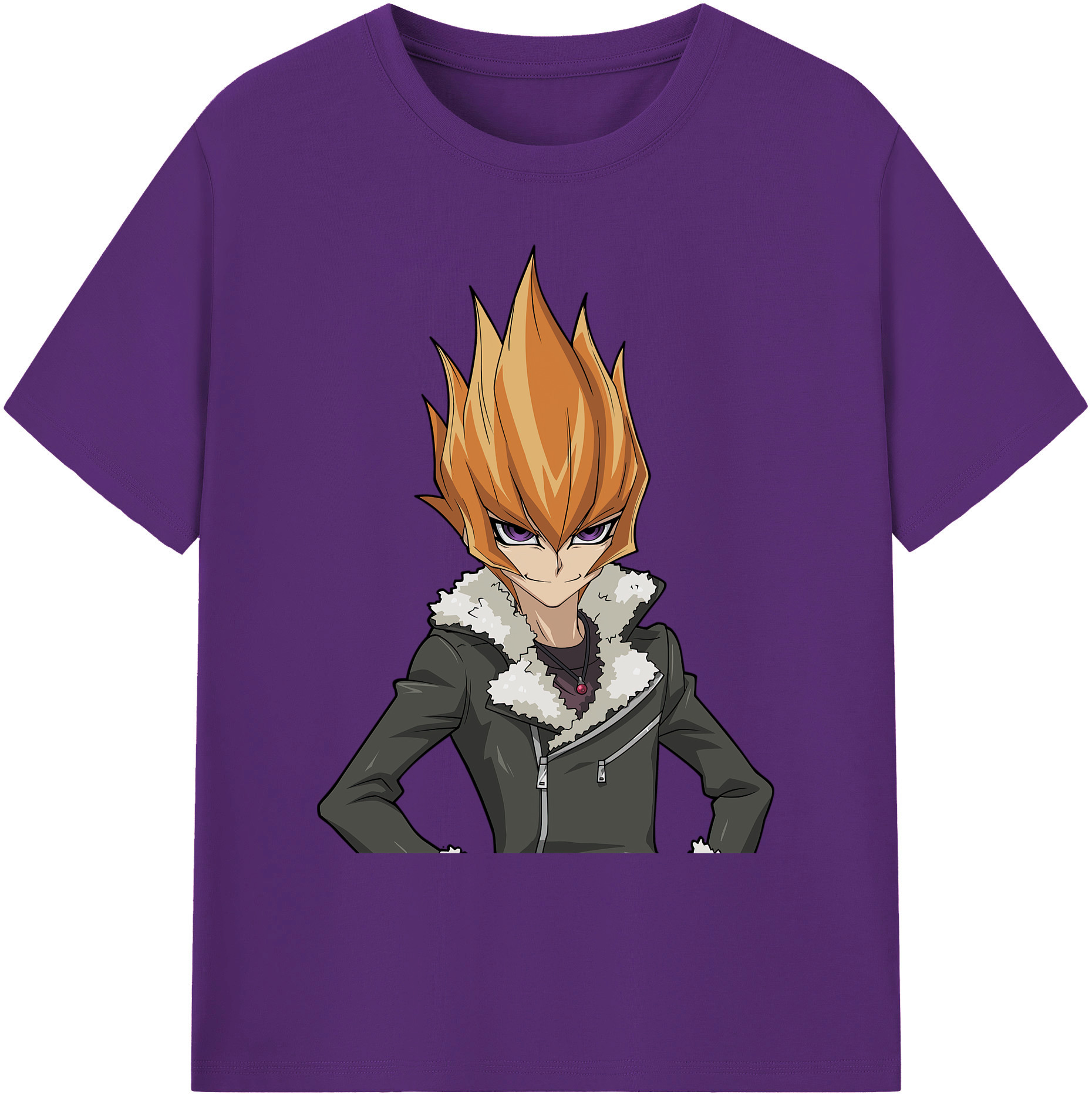 （画像用） 遊☆戯☆王 Yu-Gi-Oh! 綿100％ メンズ半袖Tシャツ｜肌触りやわらか＆通気性
